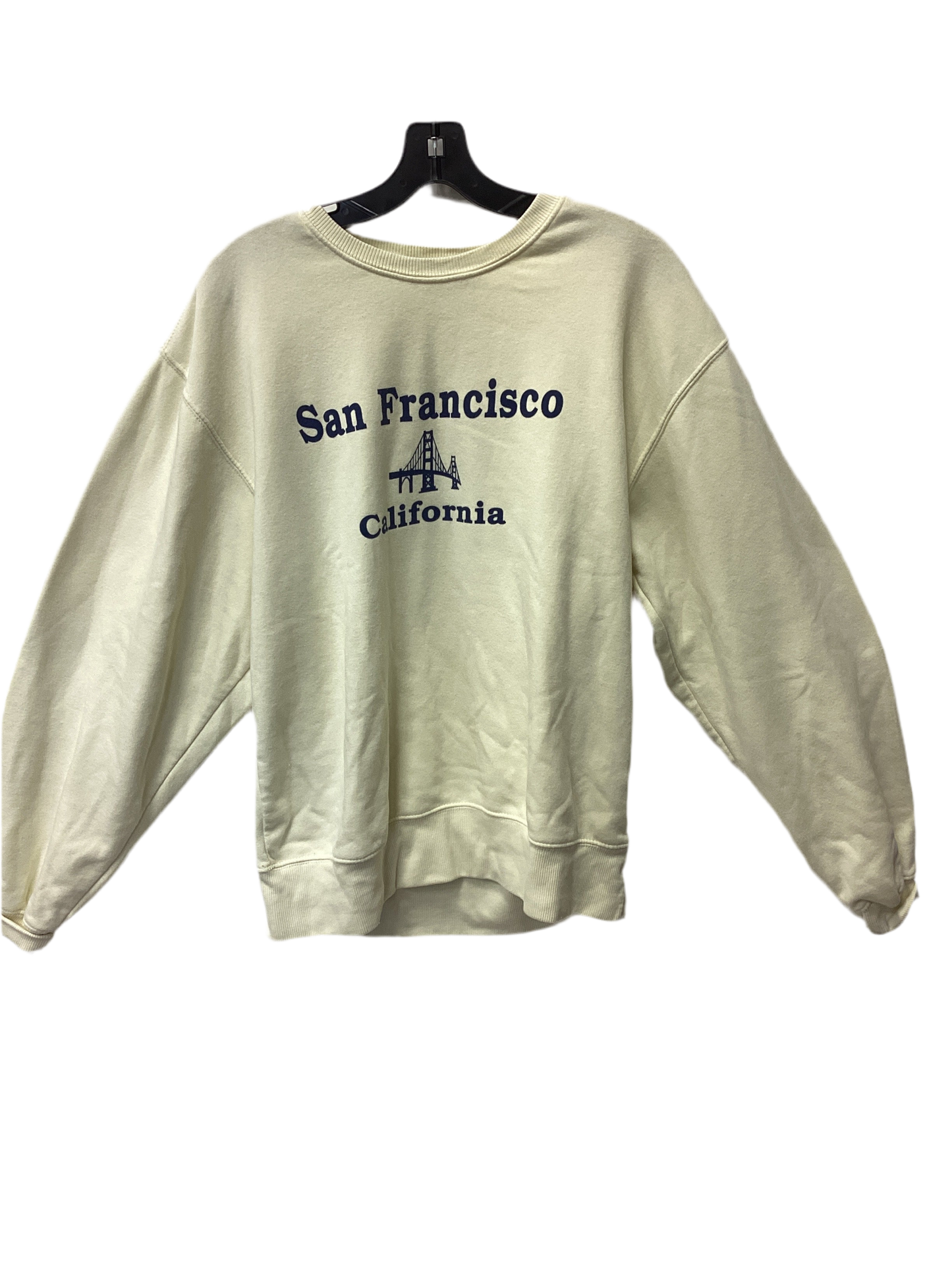 Sweatshirt Crewneck By Cmc In Yellow, Size:M