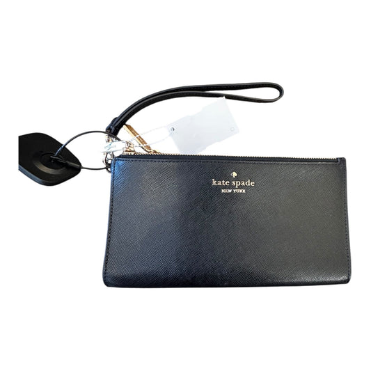 Wristlet Designer By Kate Spade In Black, Size:Large
