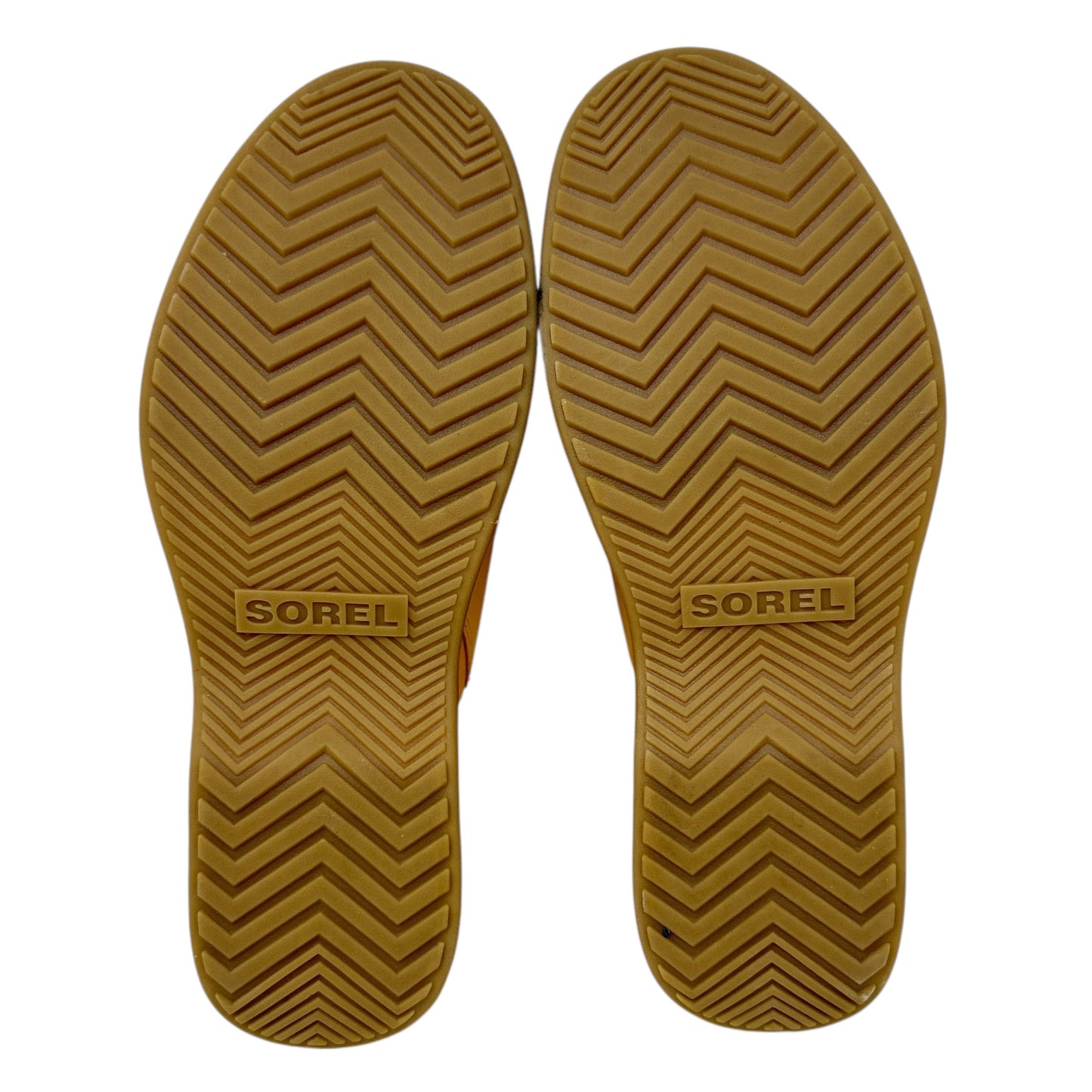 Dayspring Platform Slide Sandals By Sorel In Yellow, Size: 7