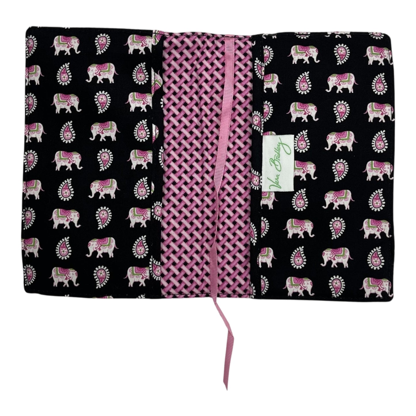 Accessory Label By Vera Bradley In Black & Pink