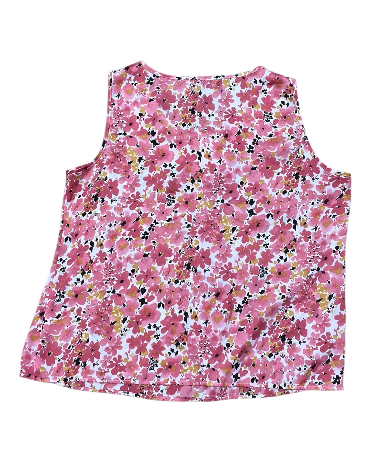 Top Sleeveless By Notations In Pink, Size:Xl
