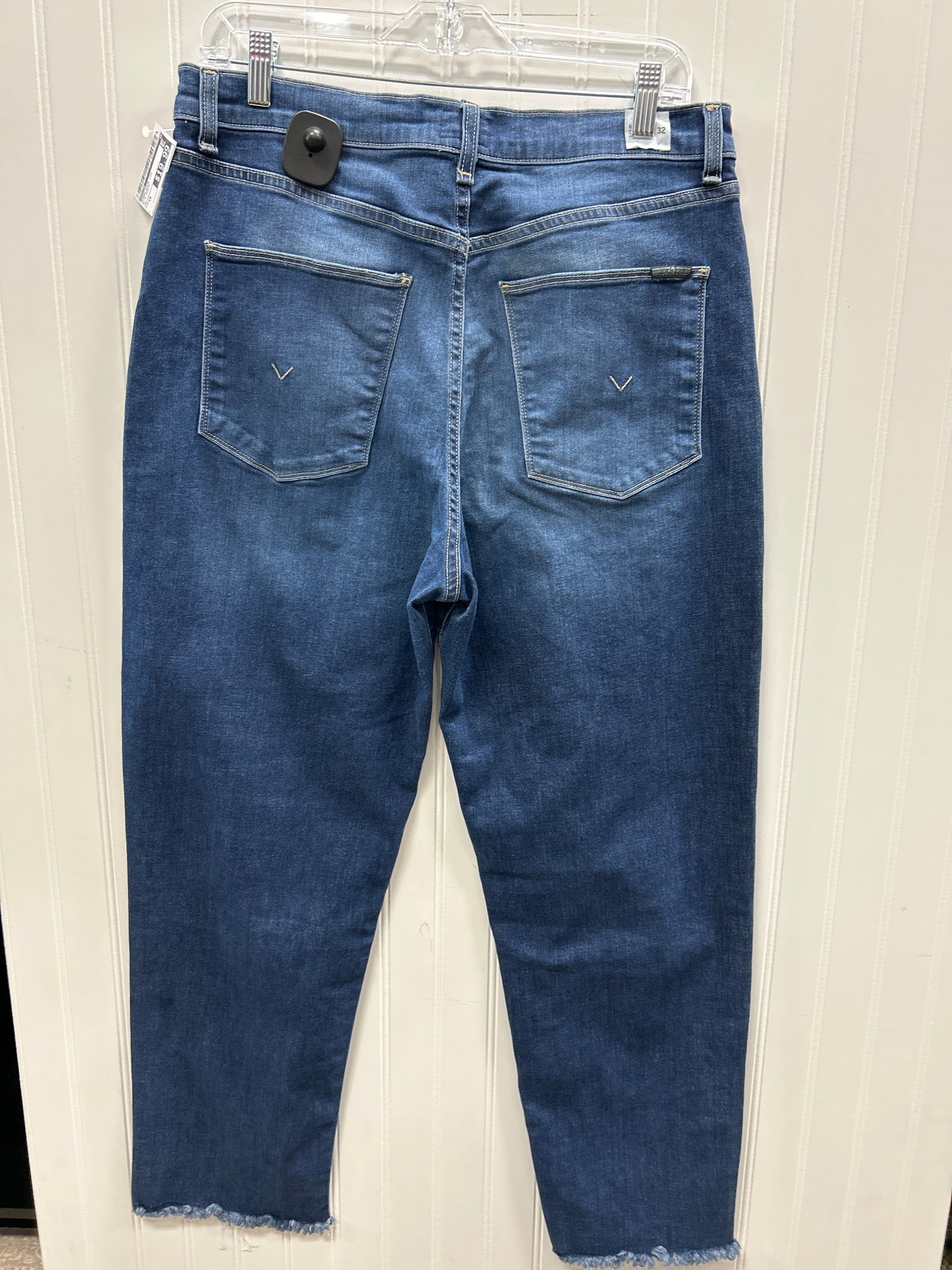 Jeans Wide Leg By Hudson In Blue Denim, Size:14