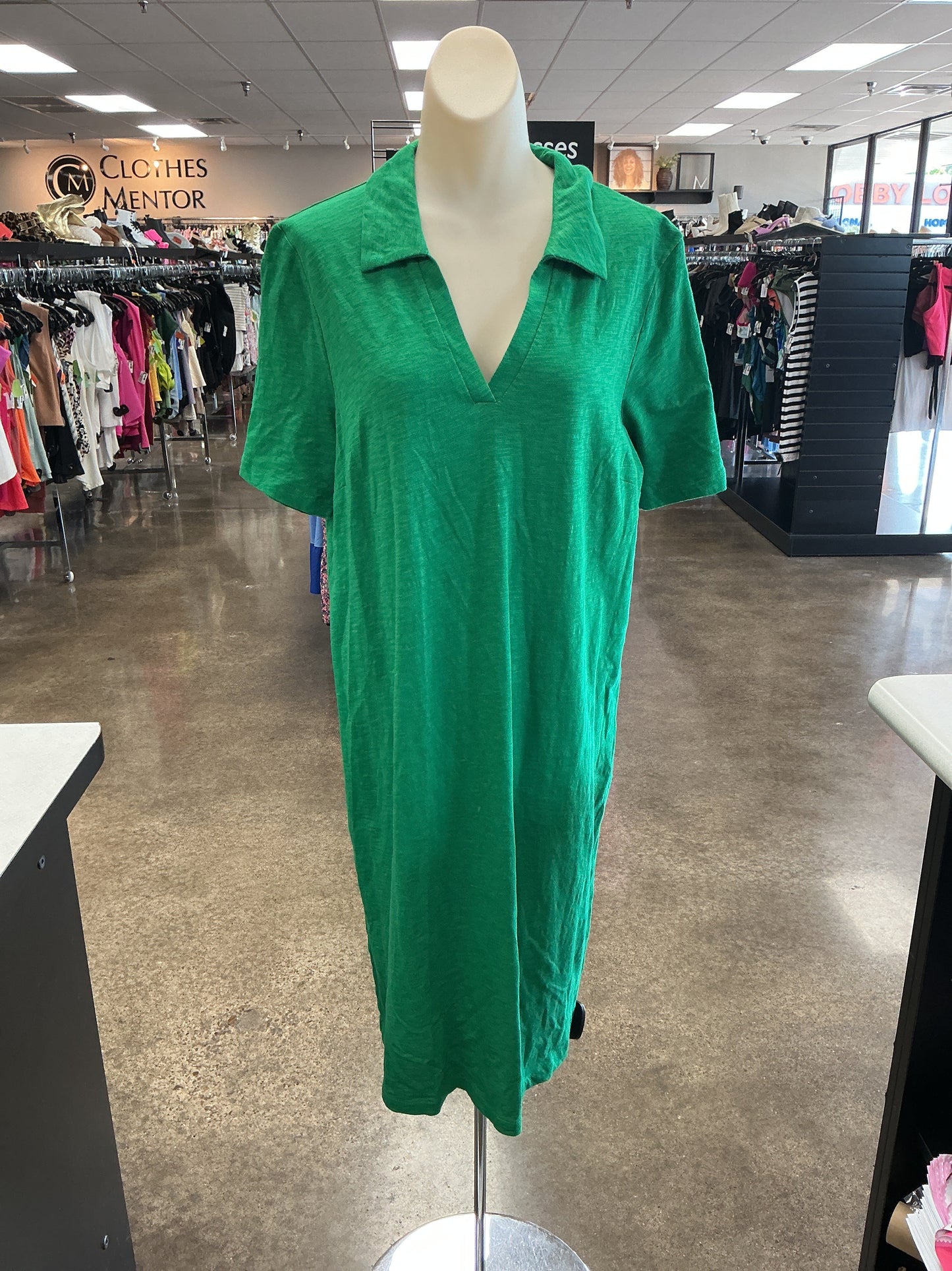 Dress Casual Midi By Boden In Green, Size:12