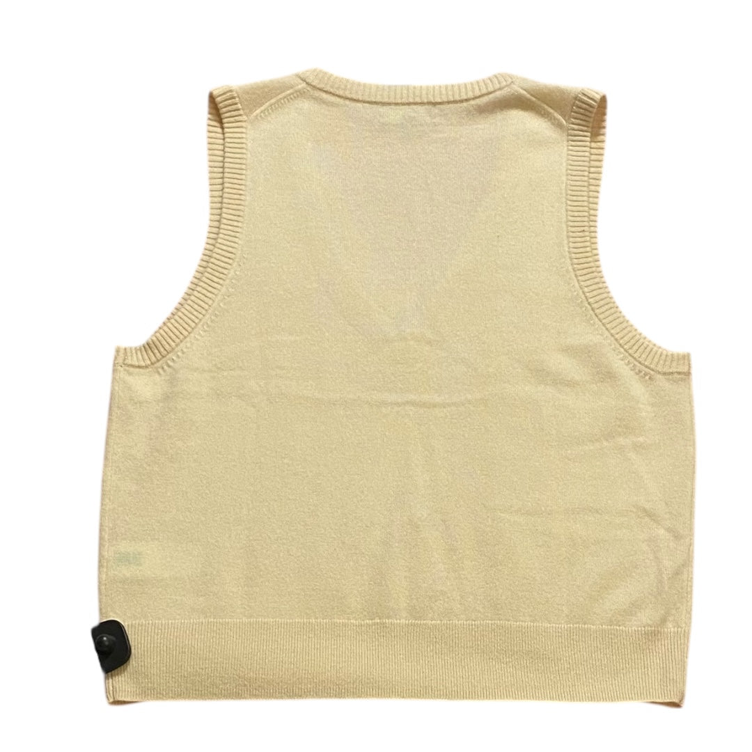 Sweater Ss By J. Crew In Cream, Size:Xl