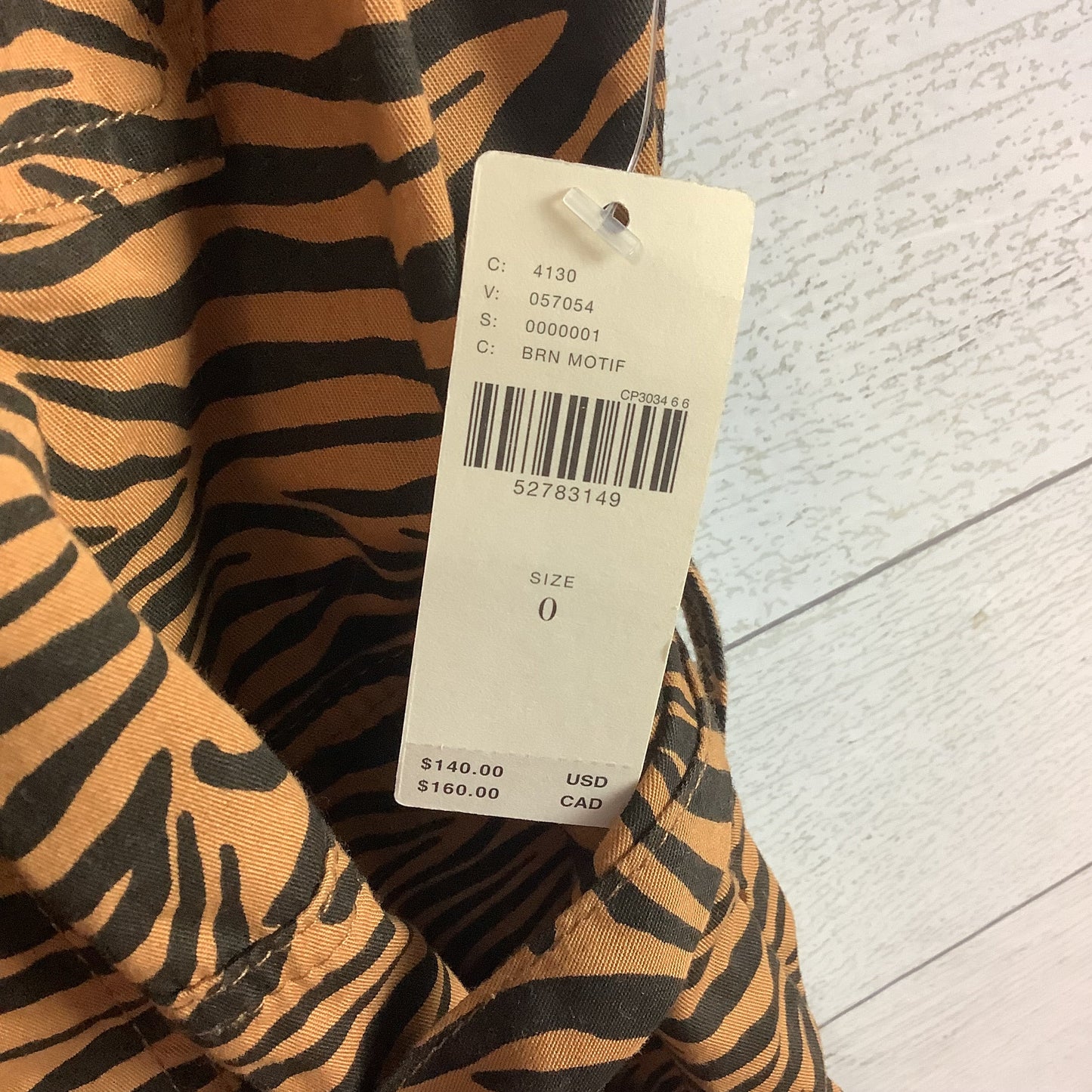 Dress Casual Short By Maeve In Animal Print, Size: Xs