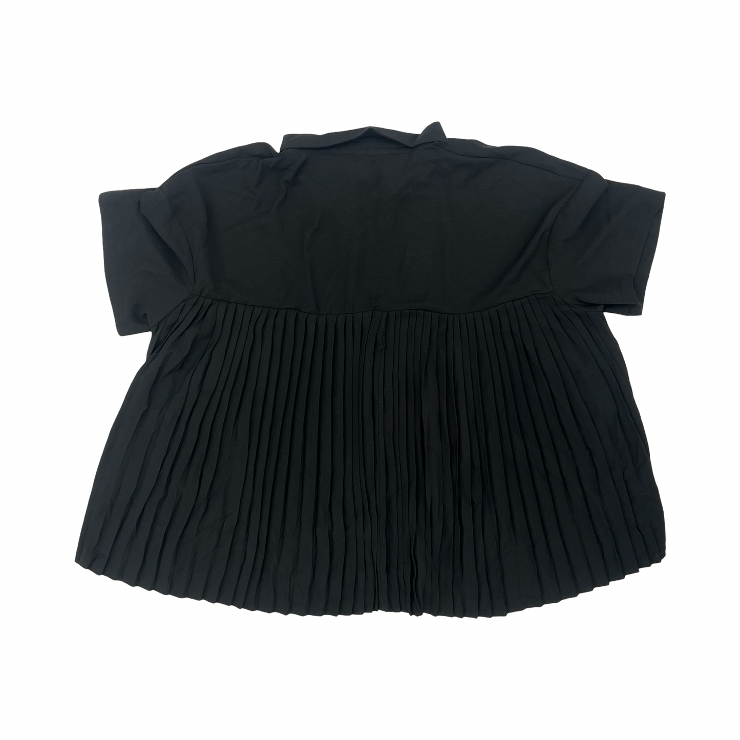 Blouse Ss By Clothes Mentor In Black, Size:5