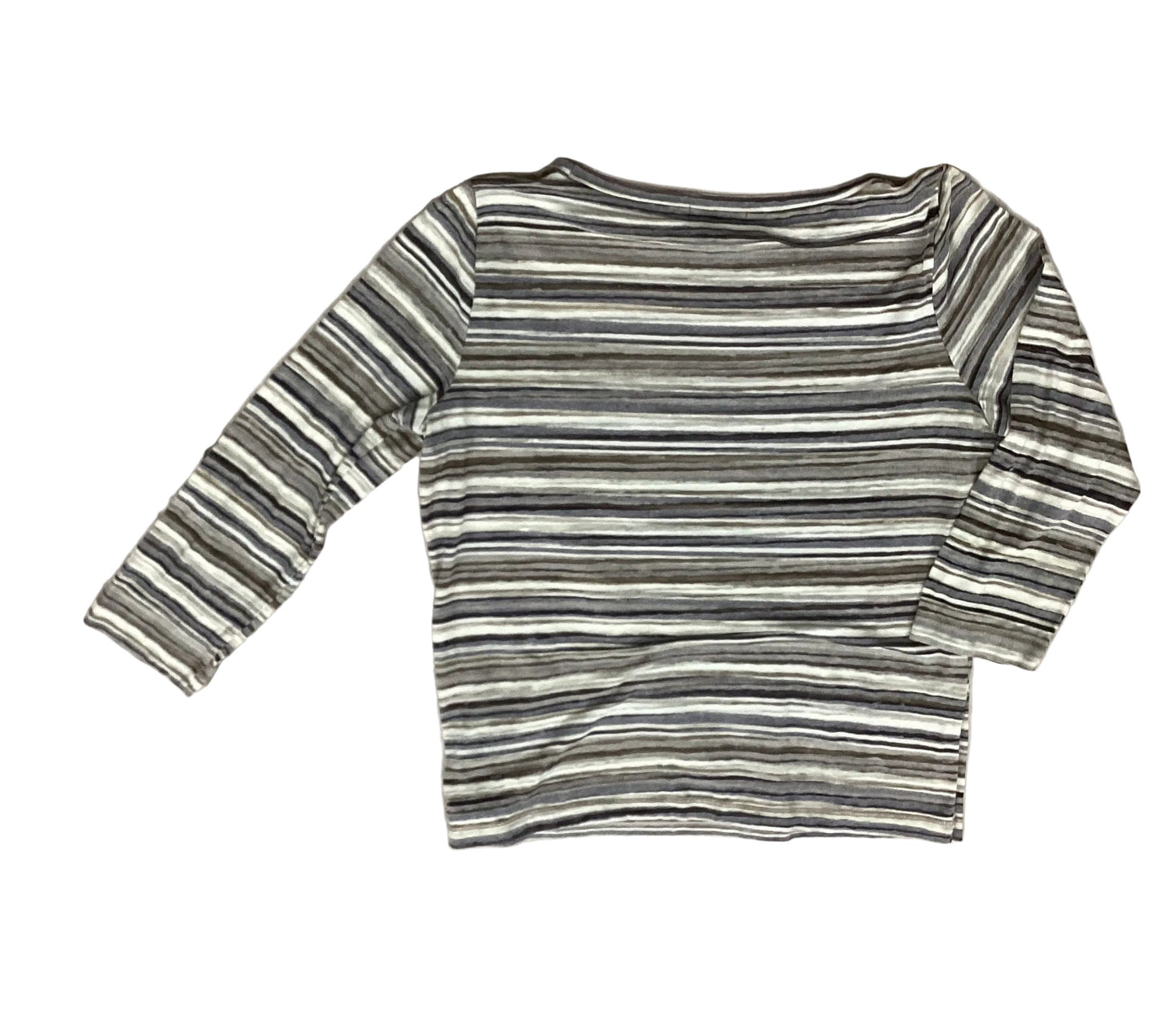 Top Ls By Lauren By Ralph Lauren In Striped Pattern, Size:L