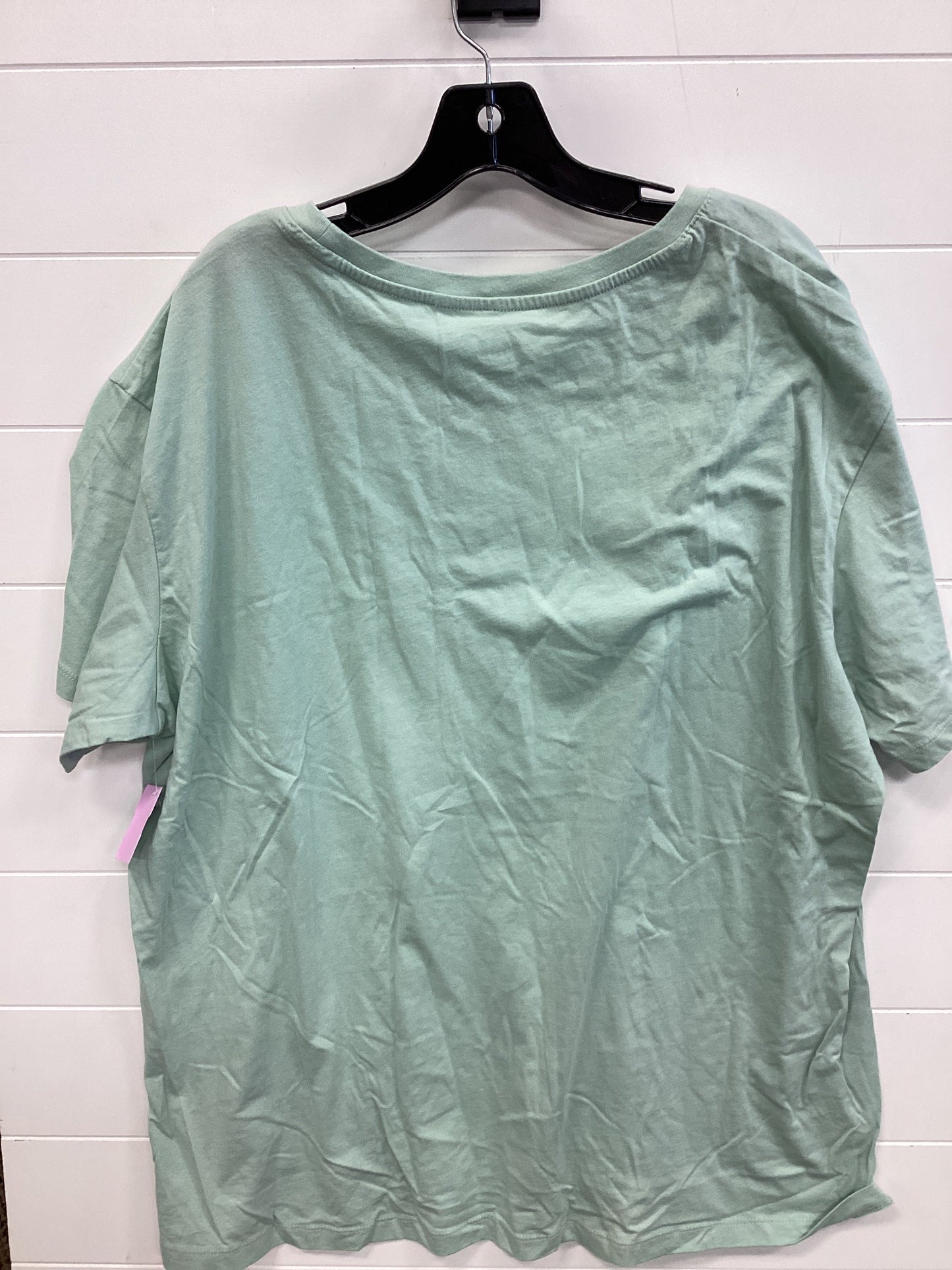 Top Ss By Clothes Mentor In Green, Size:1X