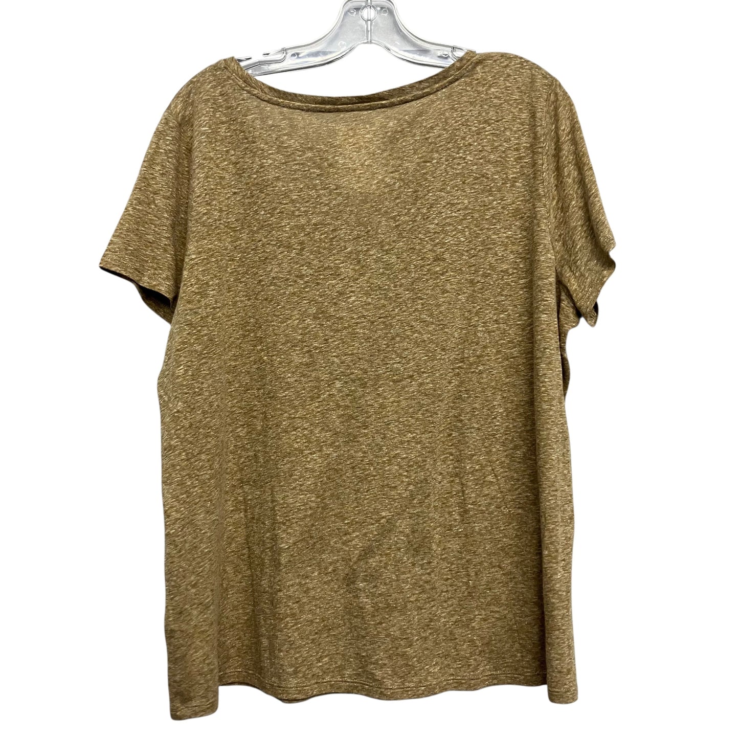 Top Ss By Pure Jill In Brown, Size:L