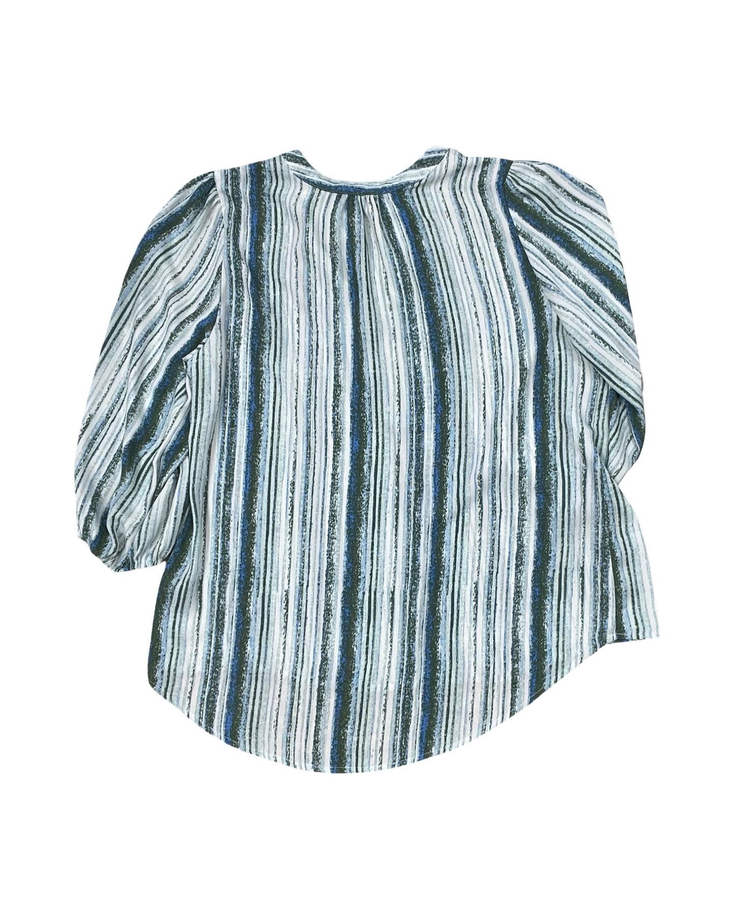 Top Ls By Zac And Rachel In Blue & Green, Size:L
