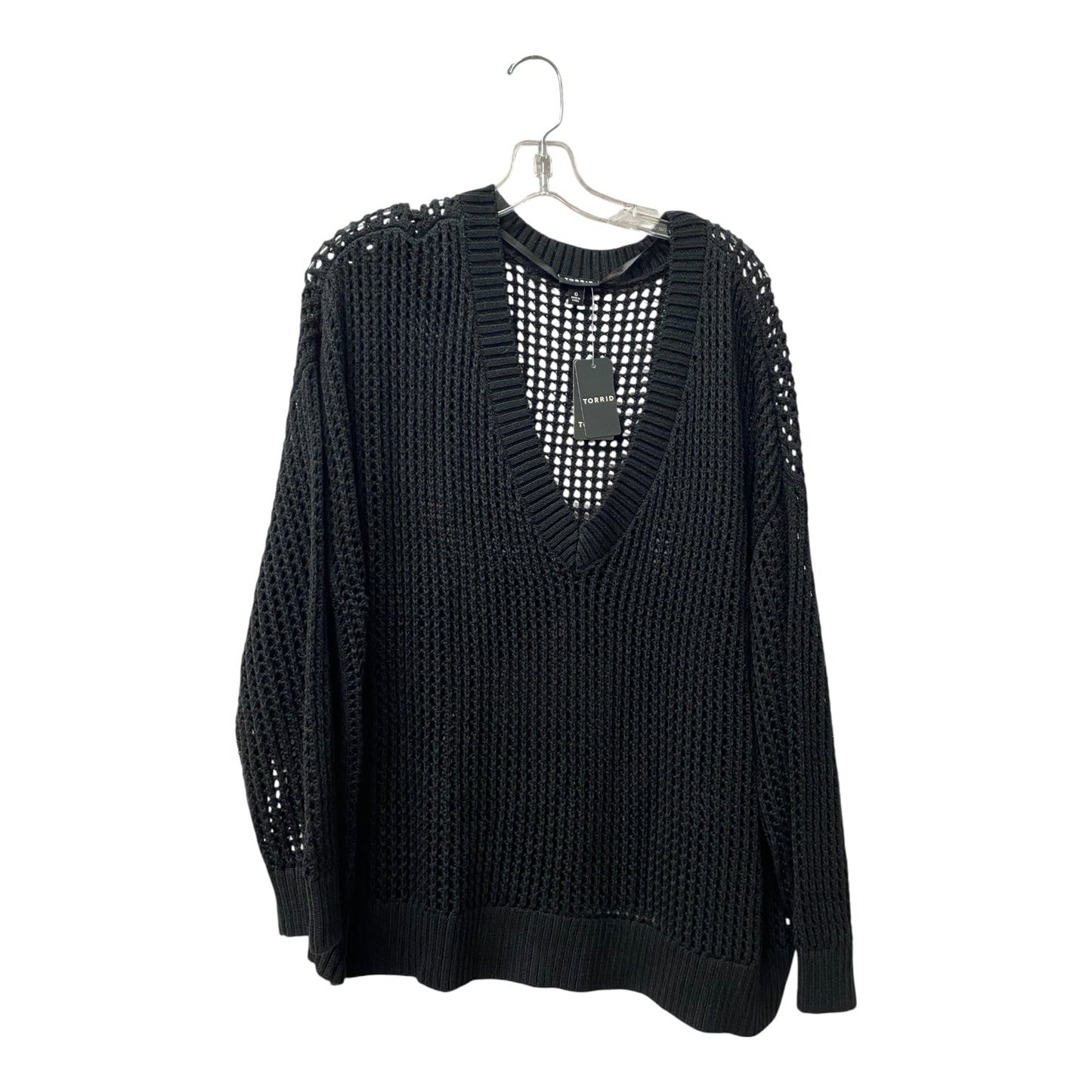 Sweater By Torrid In Black, Size:L