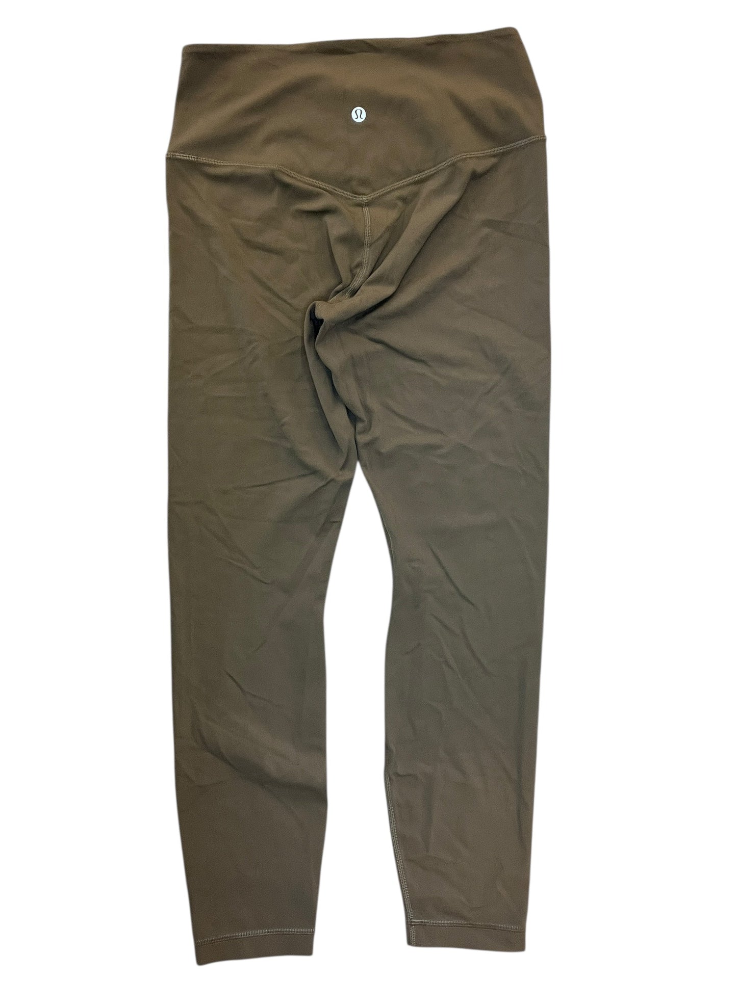 Athletic Leggings By Lululemon In Green, Size:M