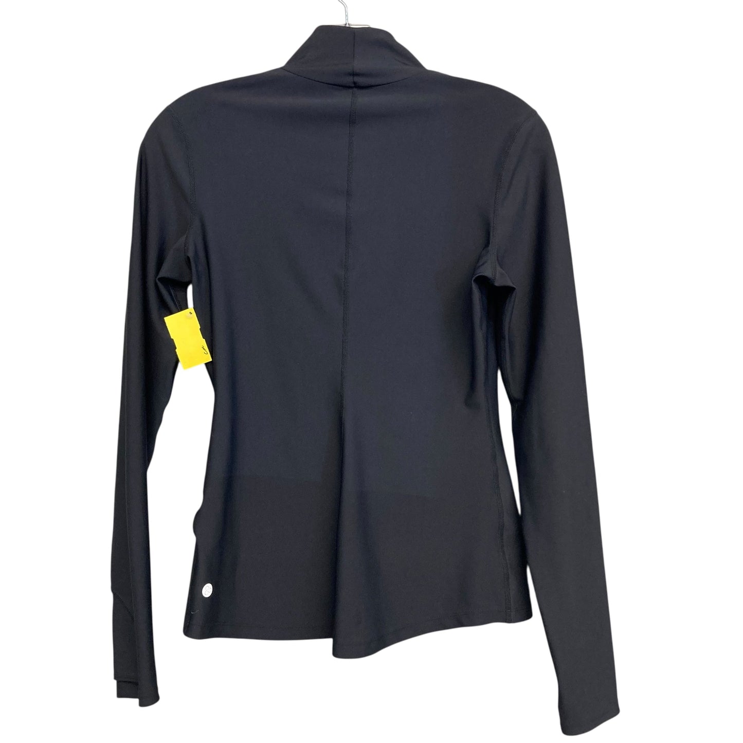 Athletic Top Ls Collar By Zella In Black, Size:S