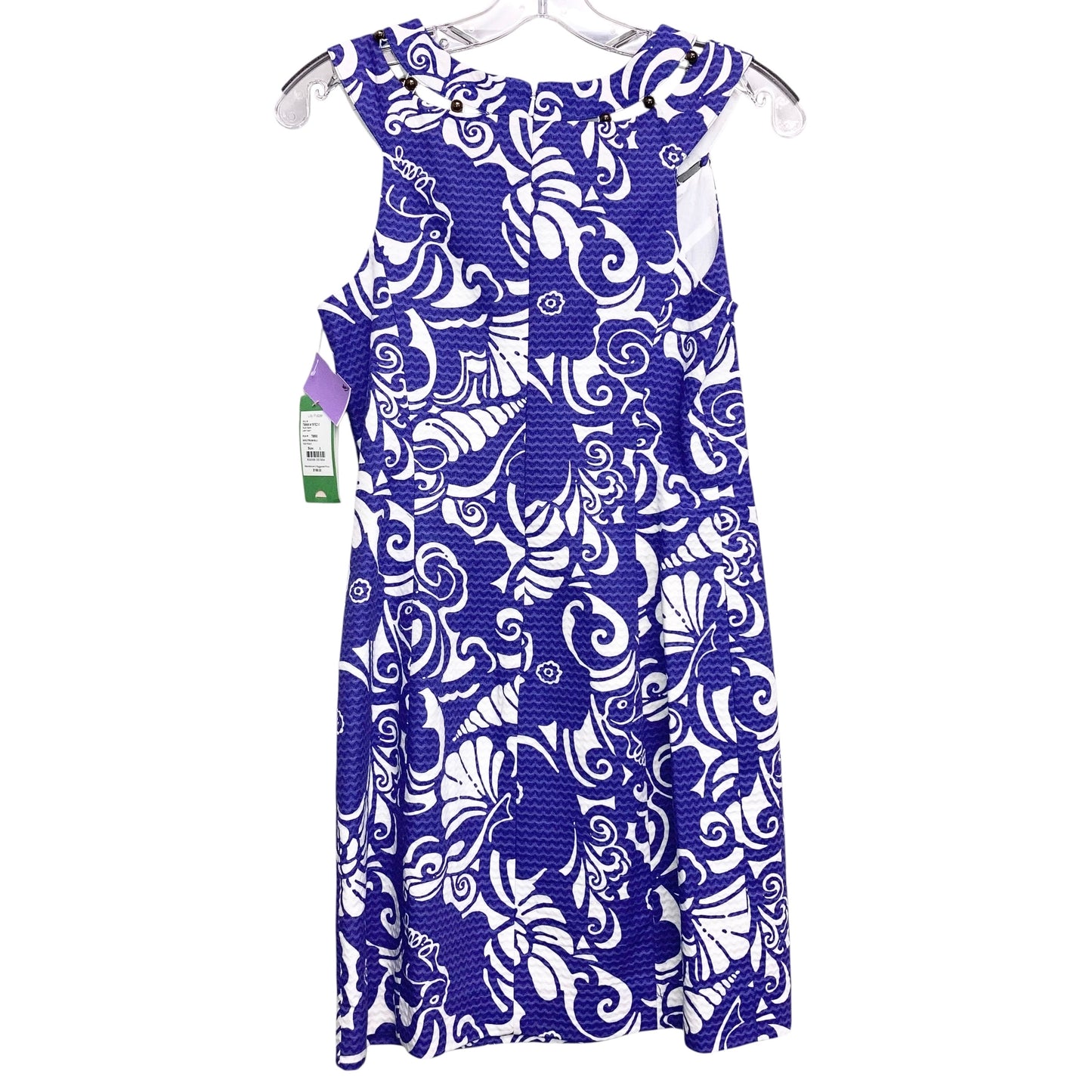Dress Designer By Lilly Pulitzer In Blue & White, Size:Xs
