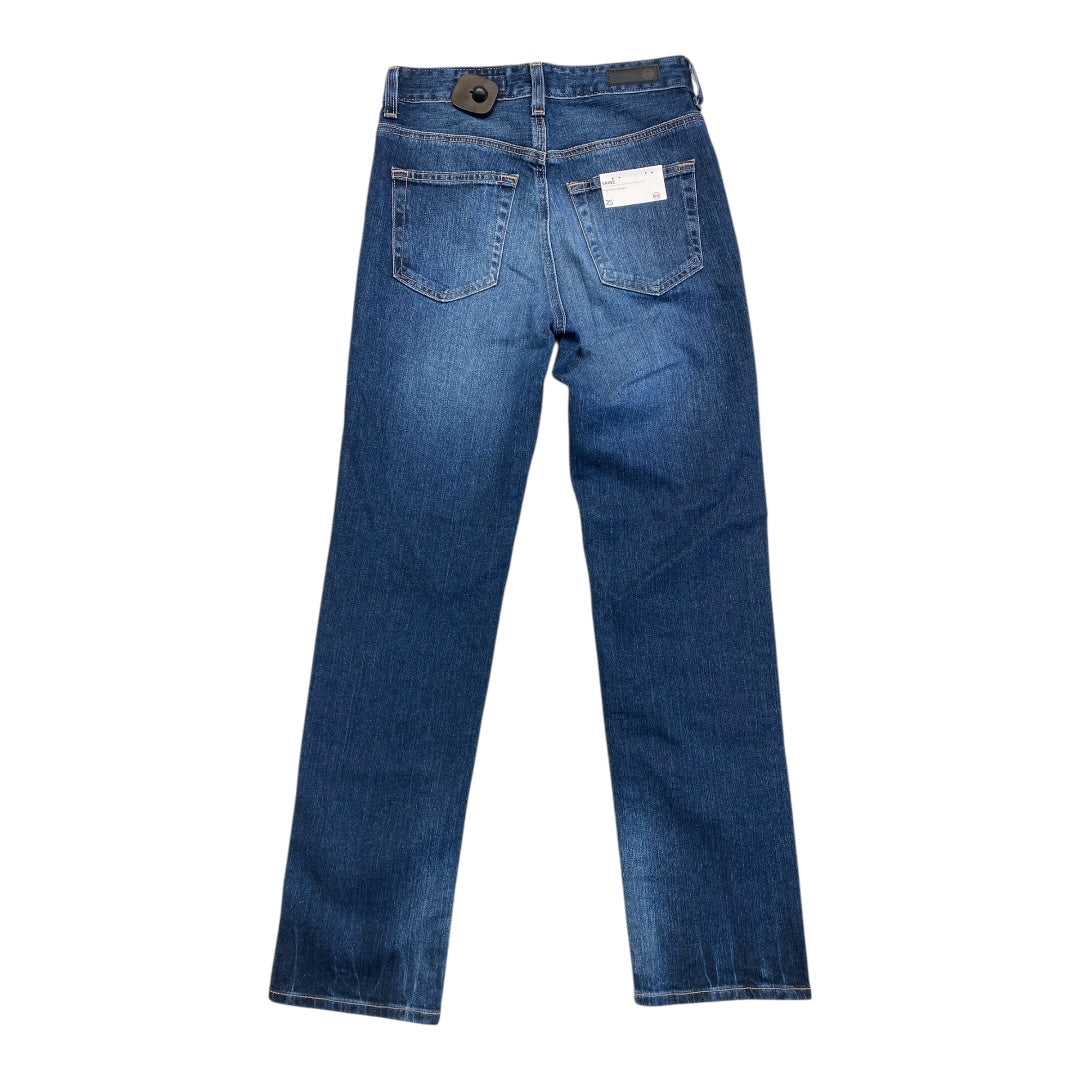 Jeans Straight By Adriano Goldschmied In Blue Denim, Size:0