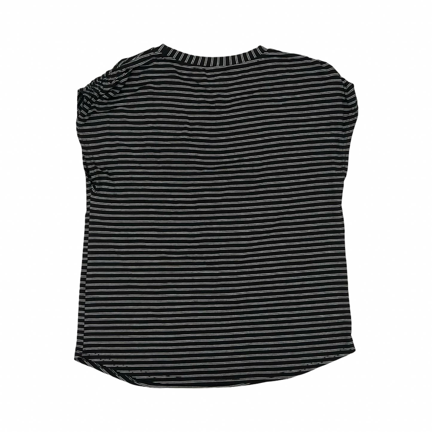 Top Sleeveless By Modern Works In Black & White, Size:S