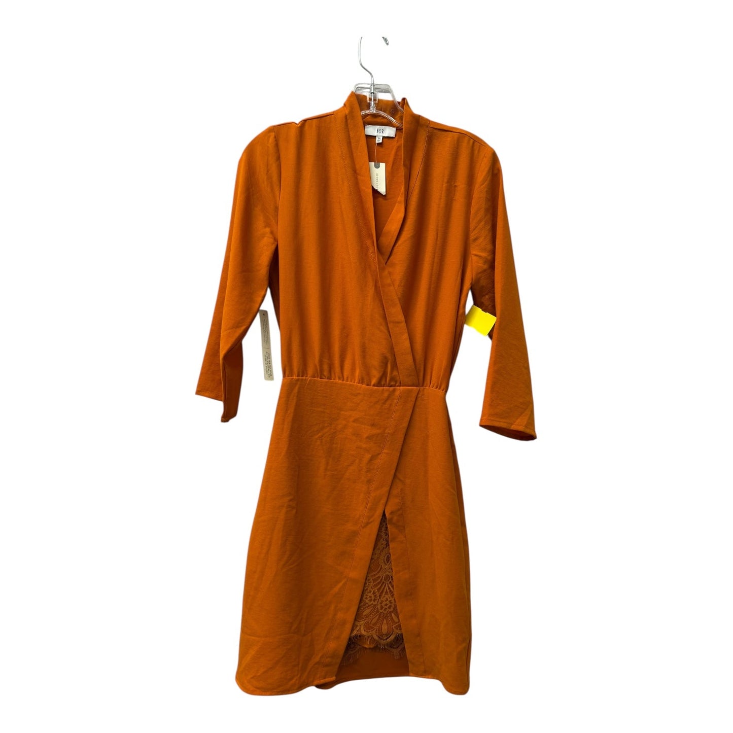 Dress Casual Short By Anthropologie In Orange, Size:Xs