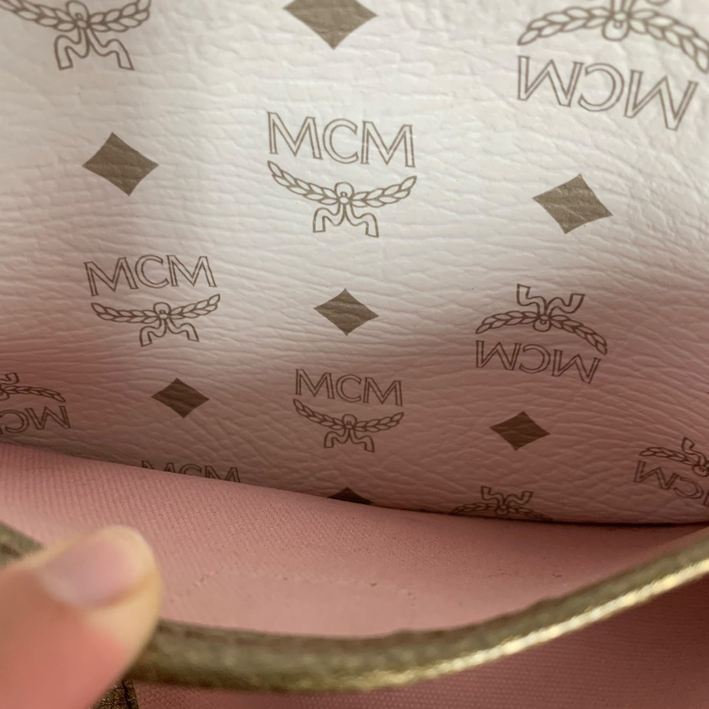Tote Luxury Designer By Mcm, Size: Medium