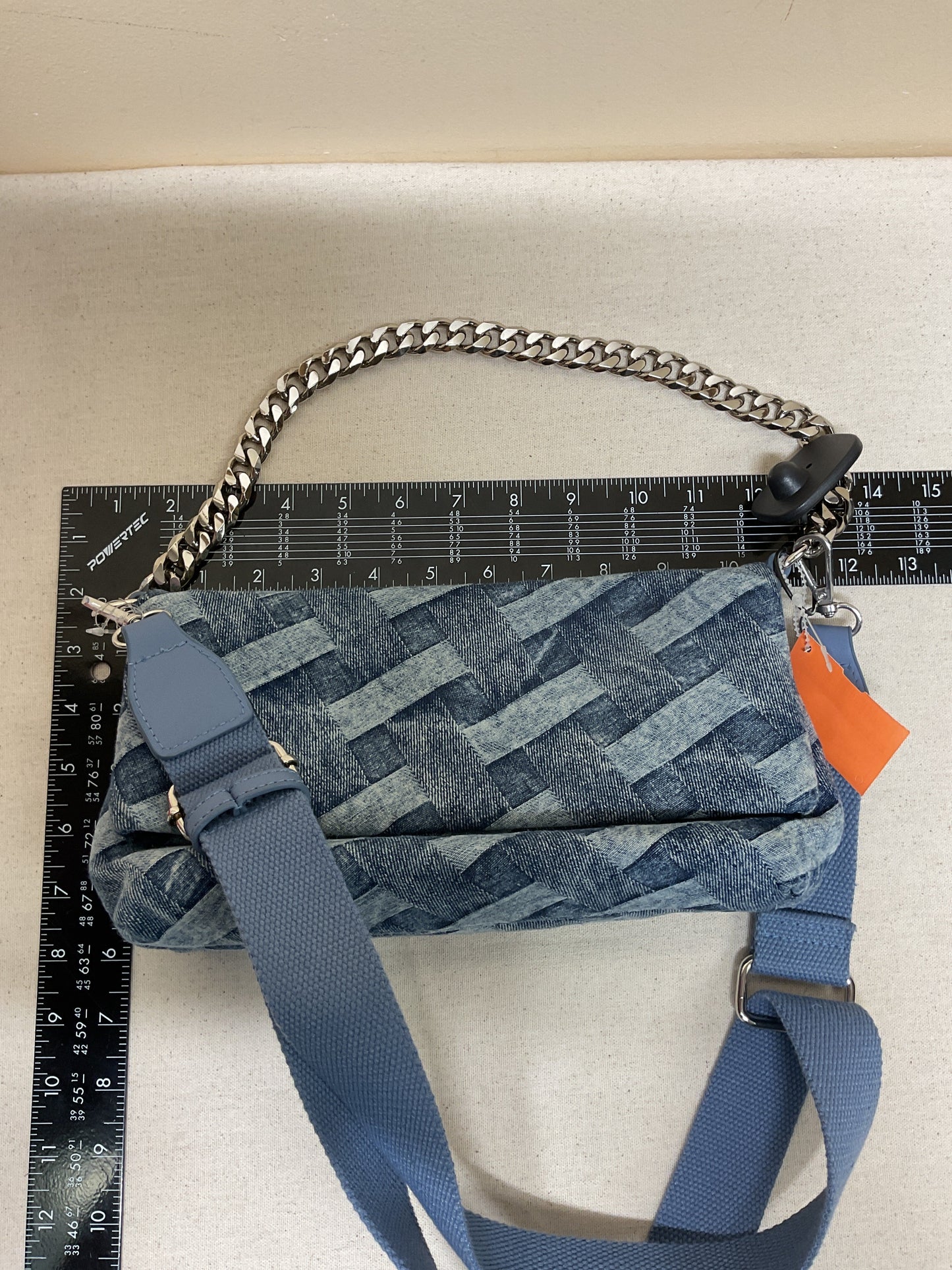Crossbody By Madison West In Blue, Size:Small