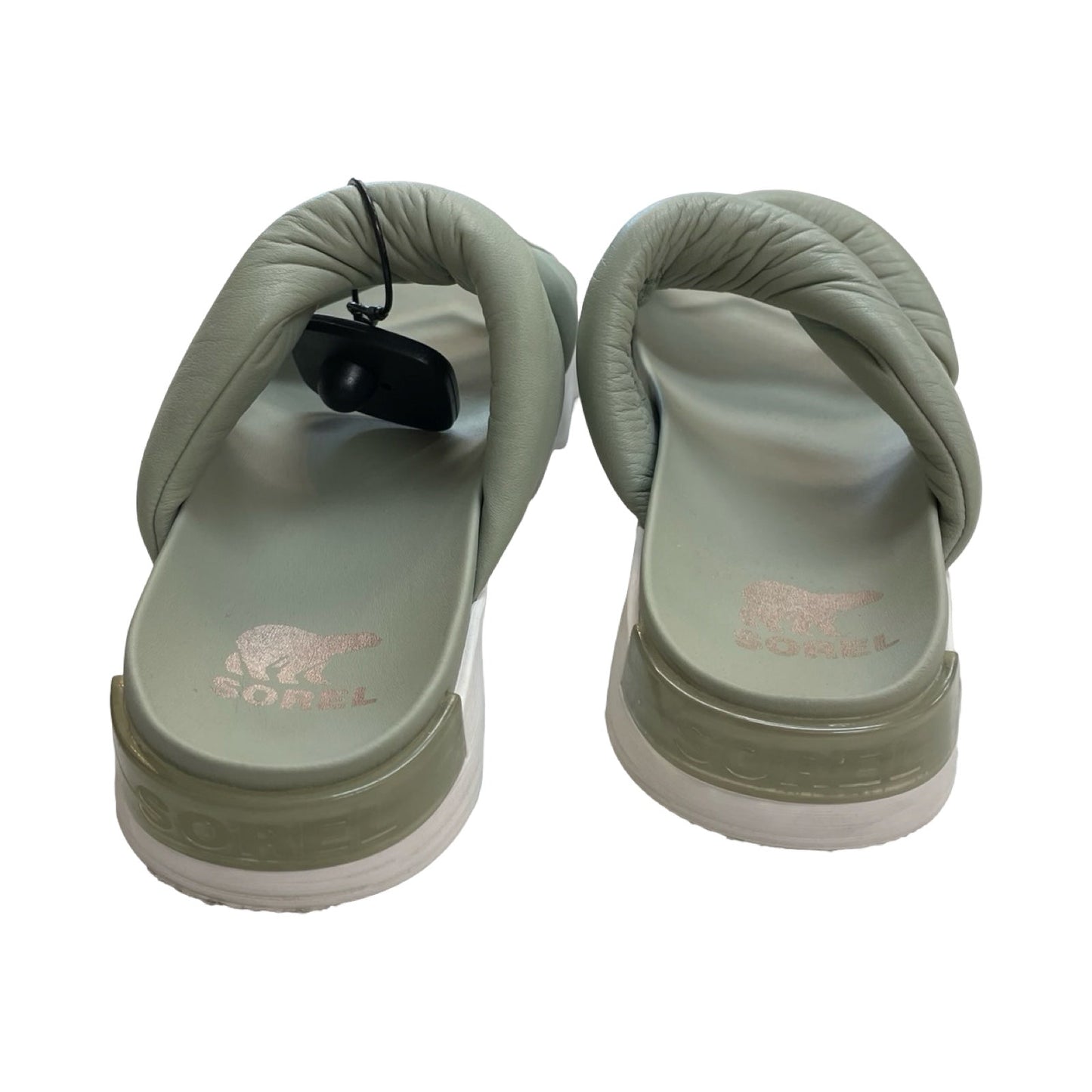 Sandals Designer By Sorel In Green, Size:8