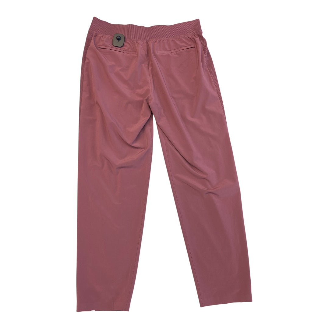 Athletic Pants By Athleta In Pink, Size:10