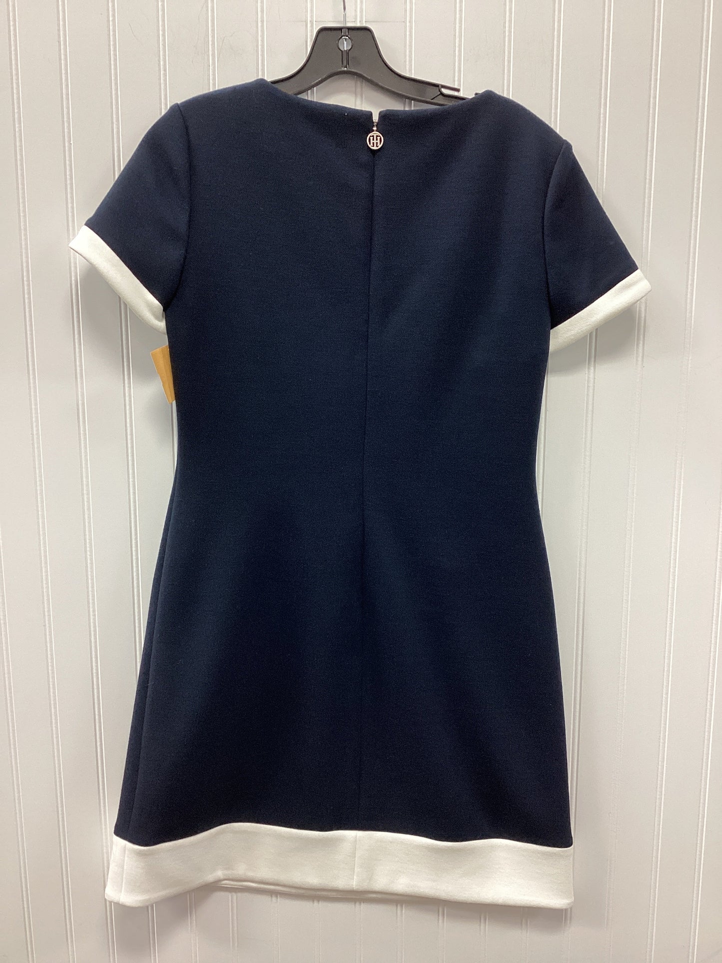 Dress Work By Tommy Hilfiger In Navy, Size:8