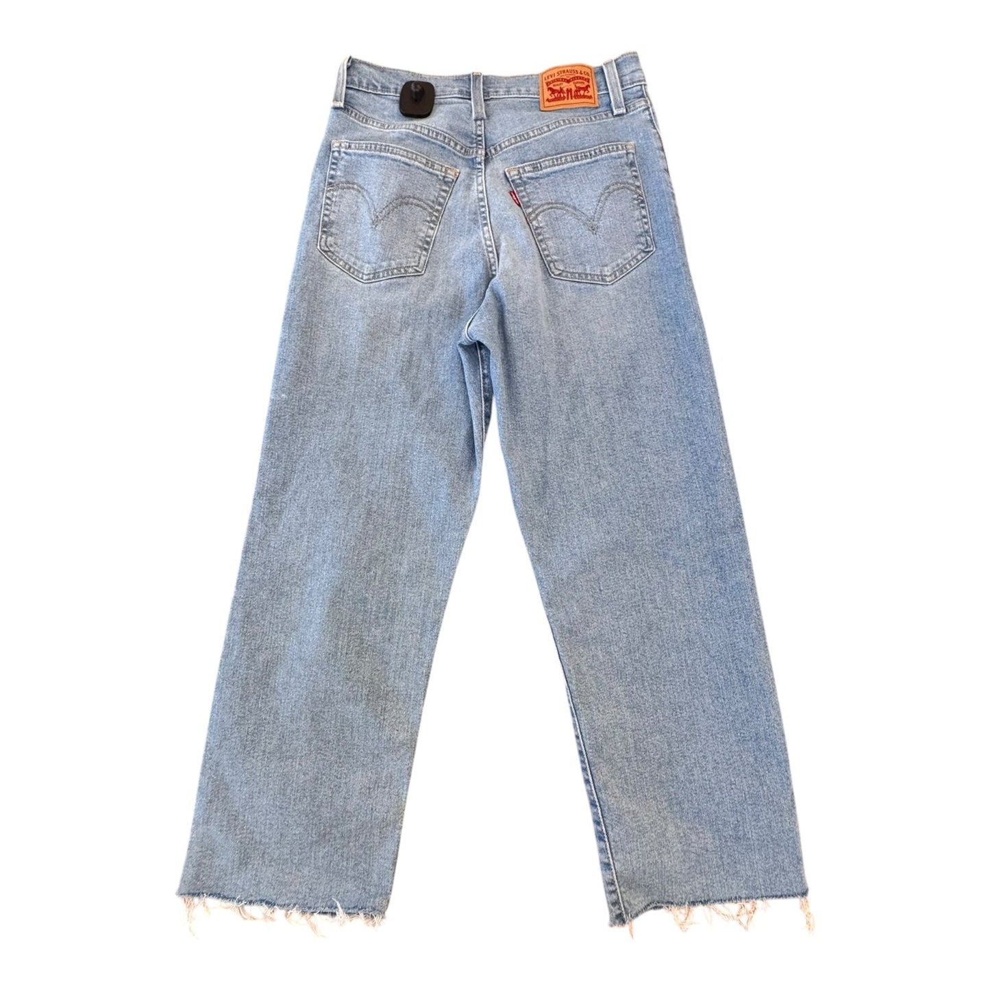 Jeans Straight By Levis In Blue Denim, Size:6