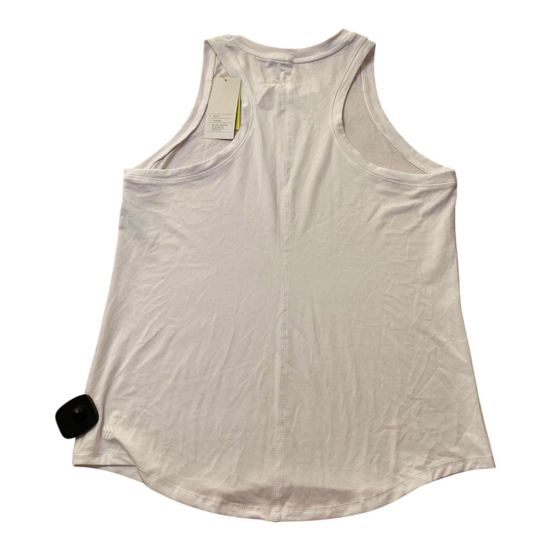 Athletic Tank Top By All In Motion In White, Size:S