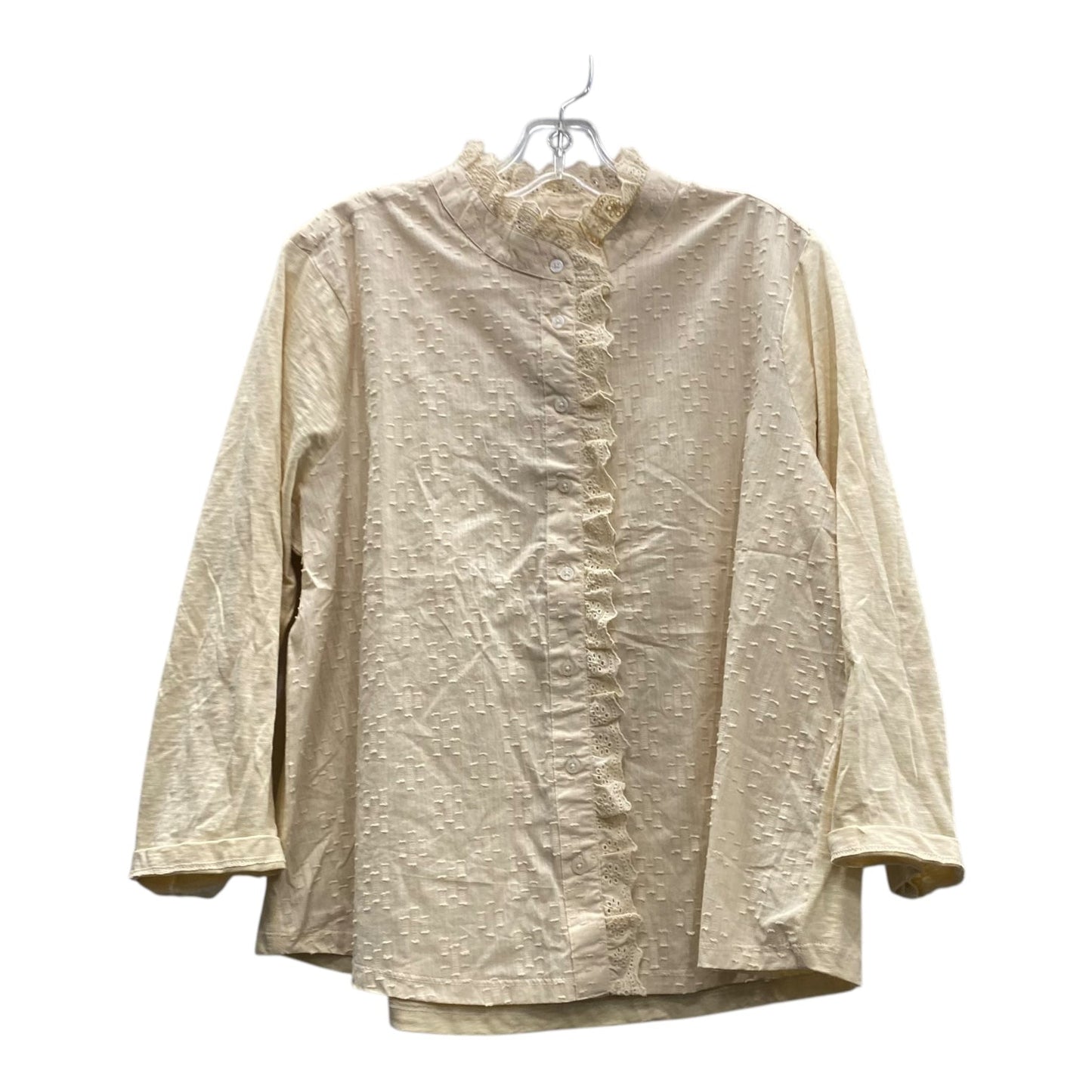 Top Ls By Democracy In Cream, Size:Xlp