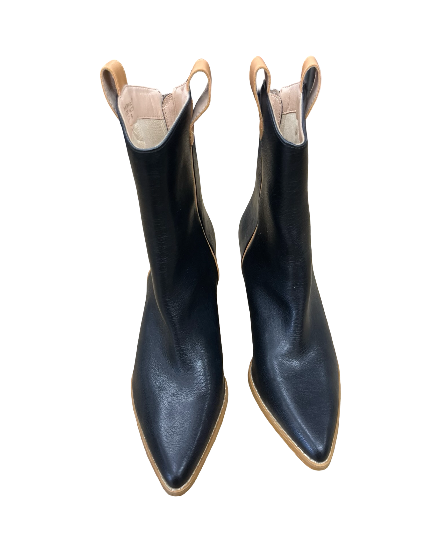 Boots Ankle Heels By Oasis Society In Black, Size:7.5