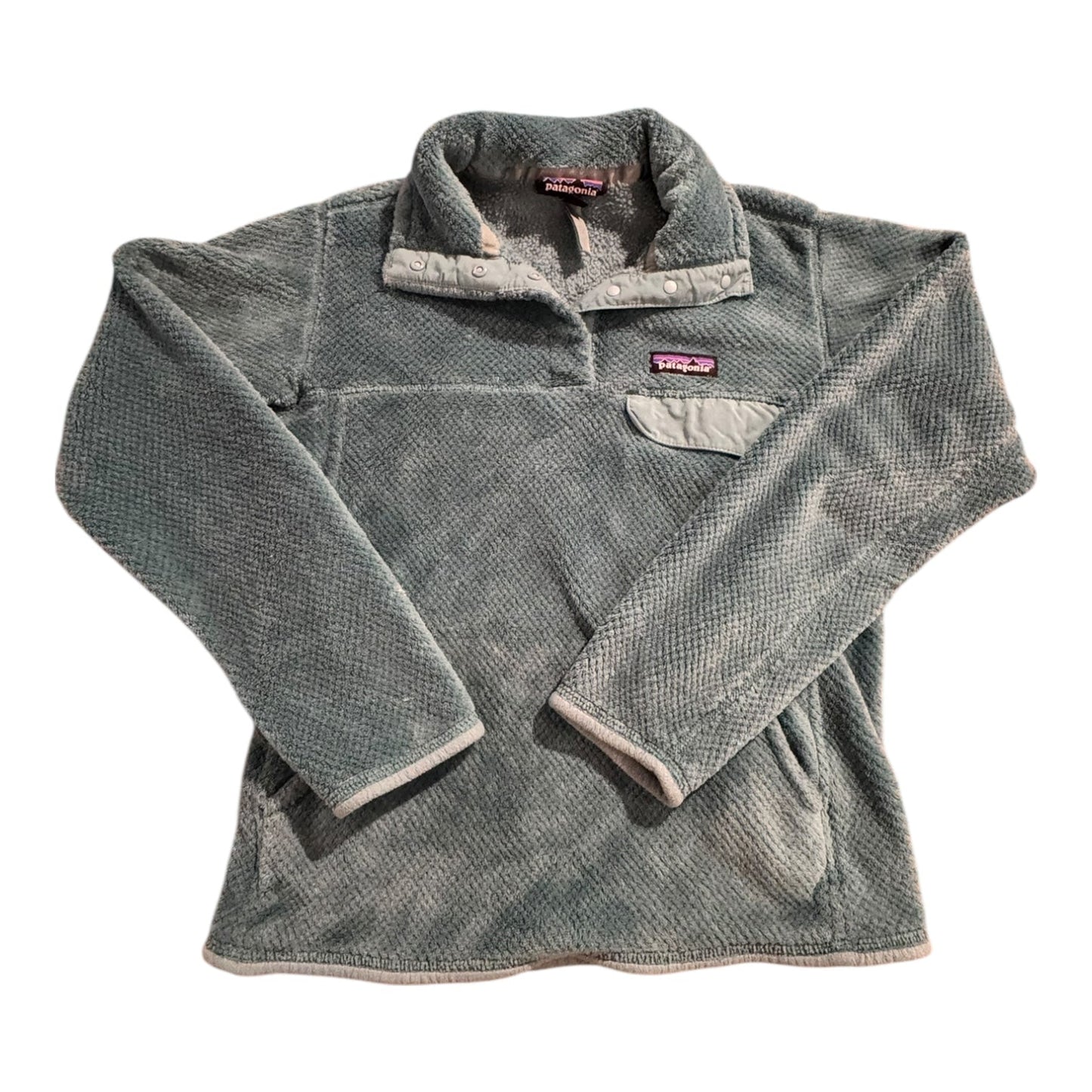 Jacket Fleece By Patagonia In Green, Size:S