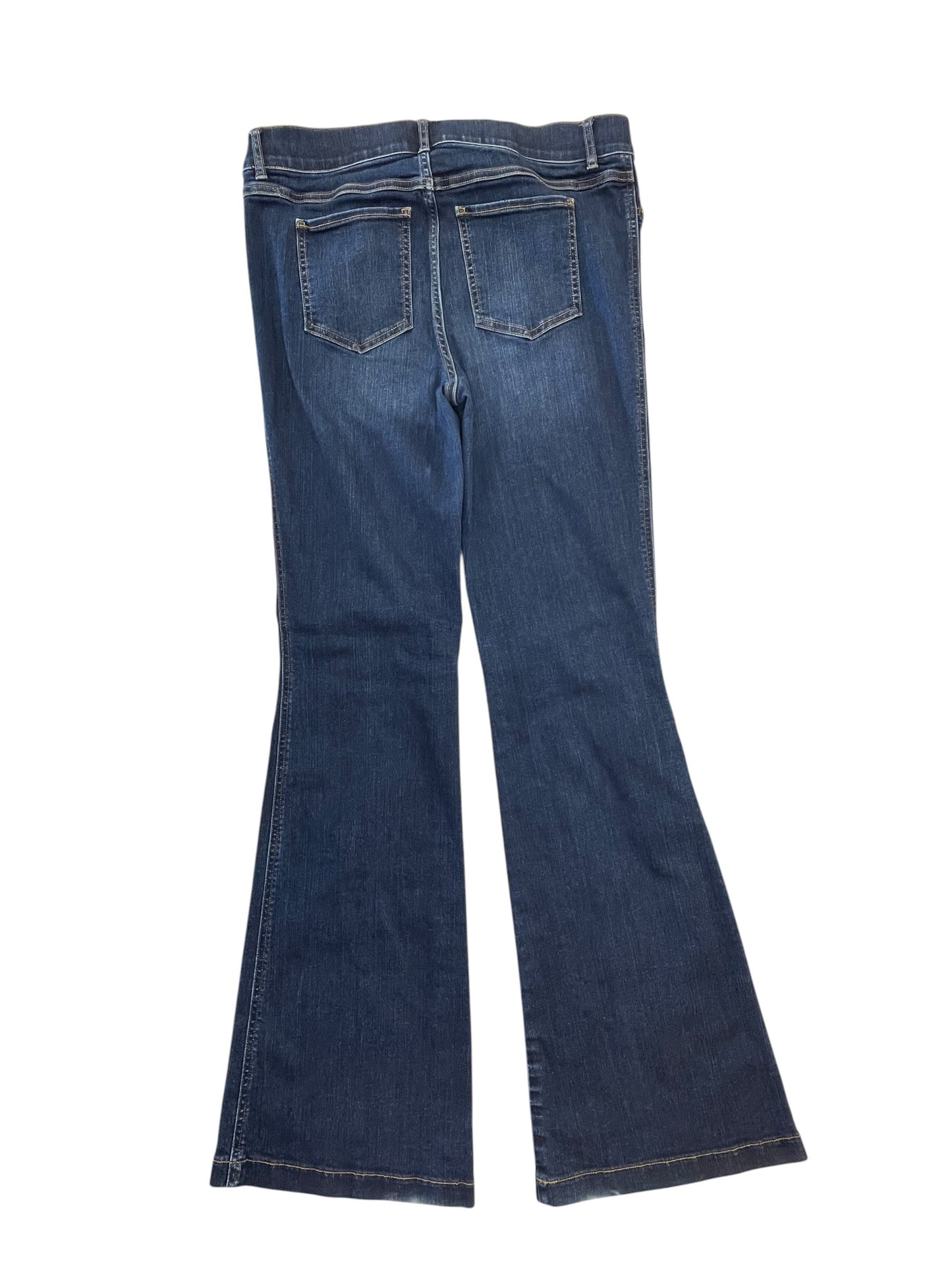 Pants Wide Leg By Spanx In Blue Denim, Size:Xl