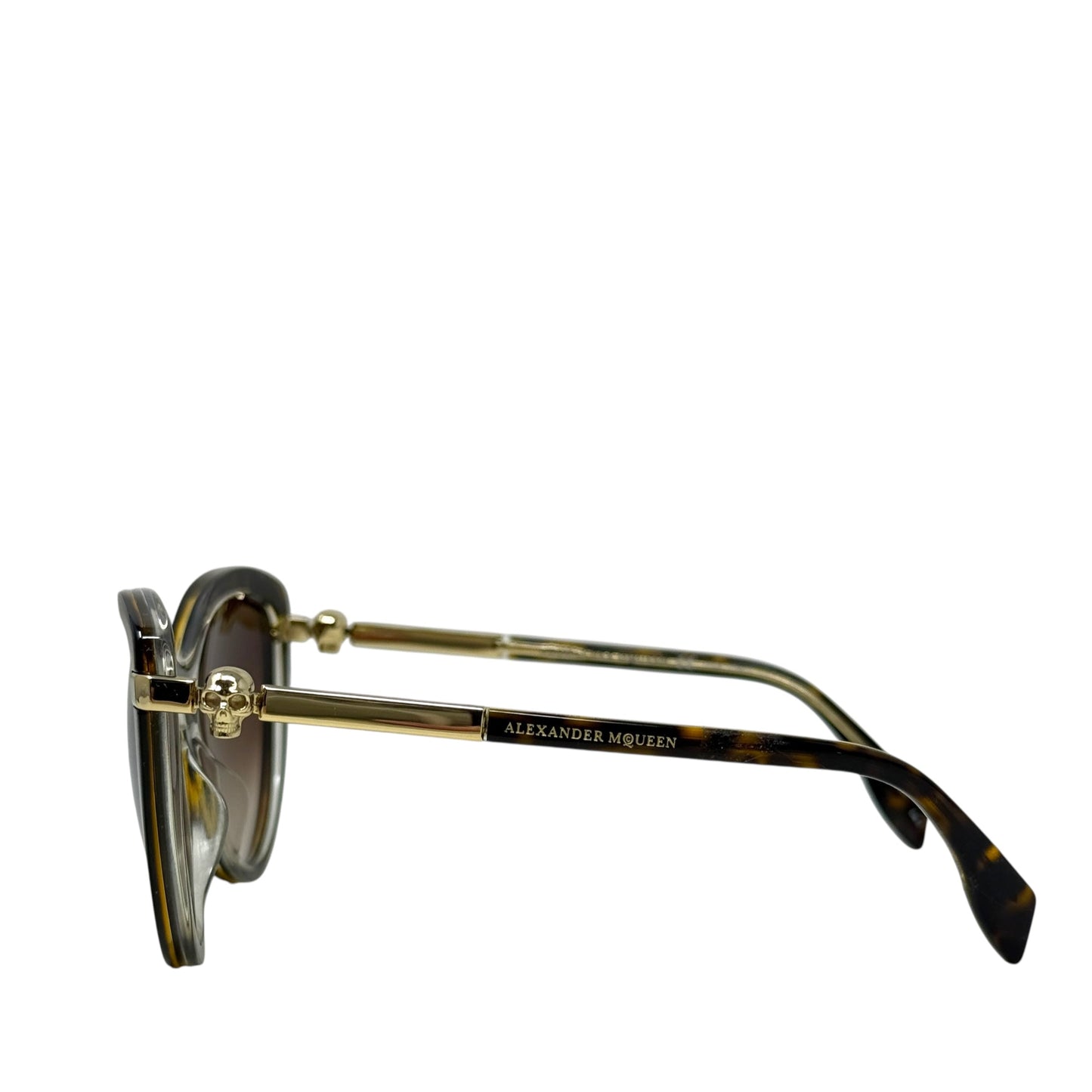 AM0021S Cat Eye Sunglasses Luxury Designer By Alexander Mcqueen