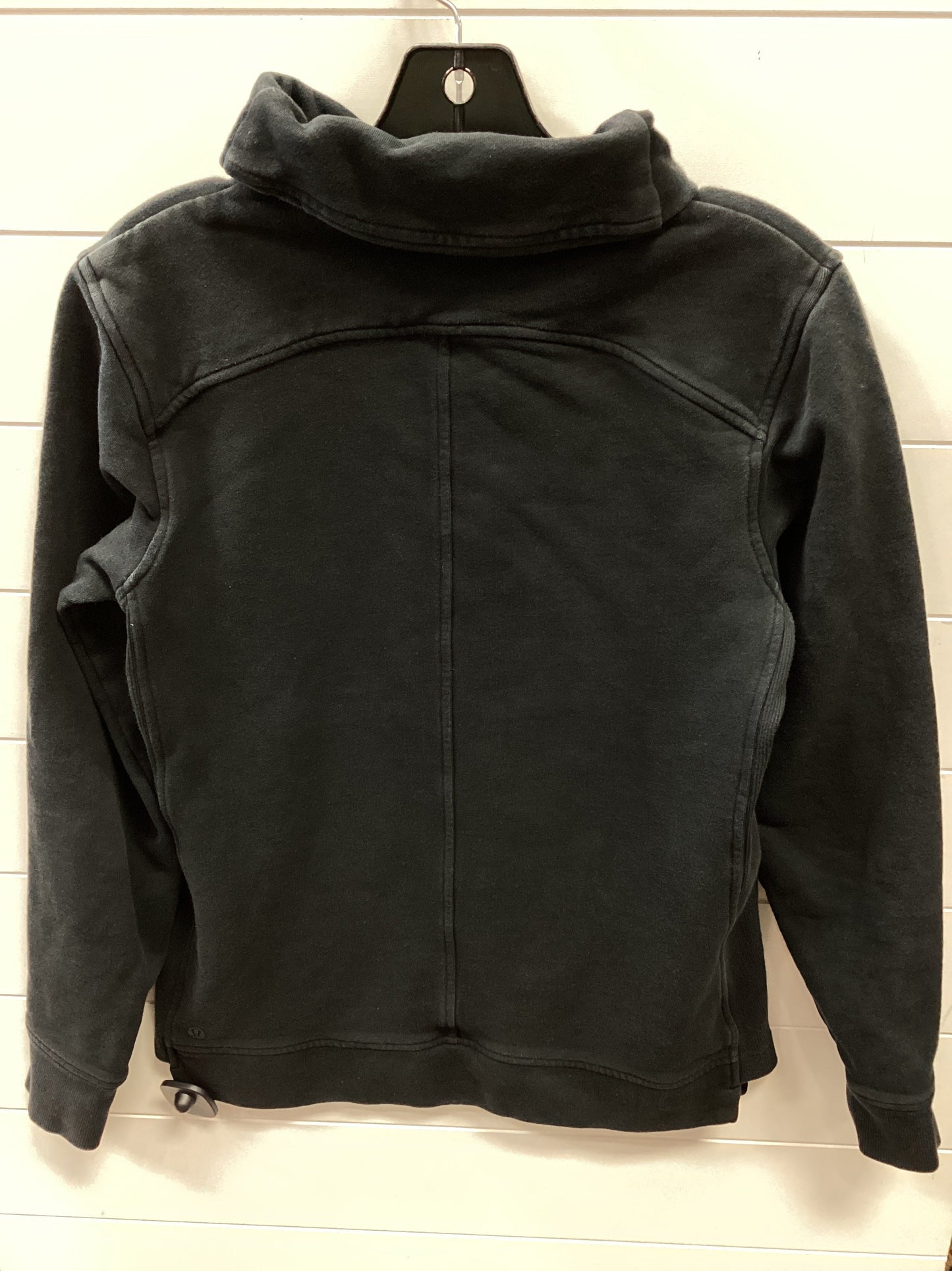 Athletic Jacket By Lululemon In Black, Size:S