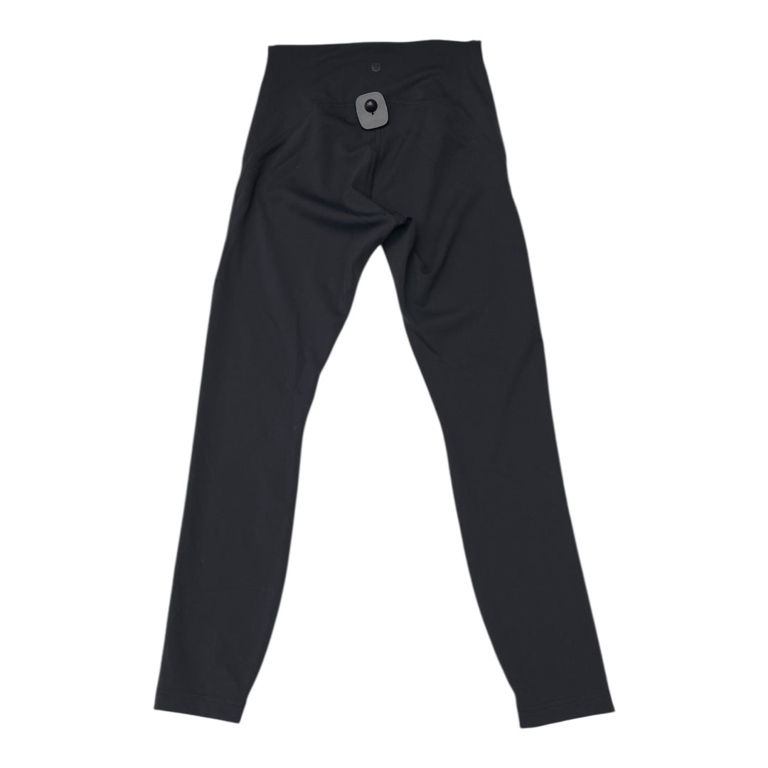 Athletic Leggings By Lululemon In Black, Size:6
