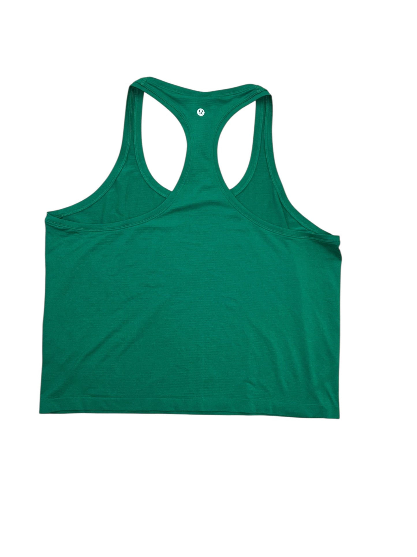 Athletic Tank Top By Lululemon In Green, Size:Xl