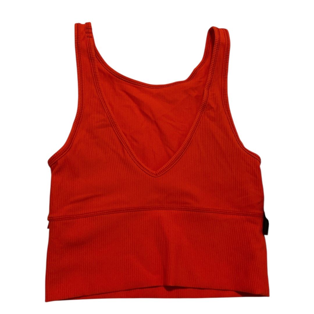 Athletic Tank Top By Lululemon In Red, Size:S