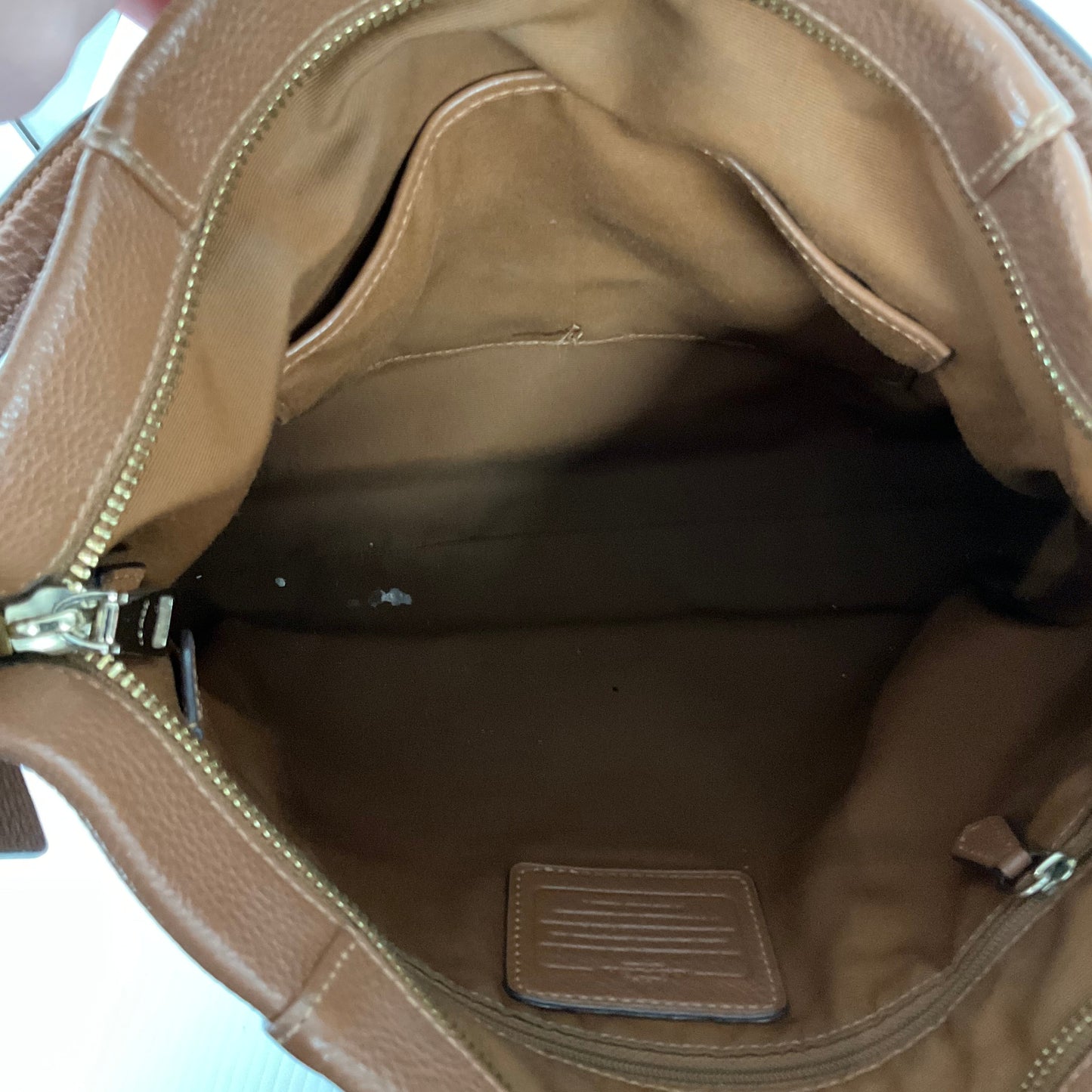 Crossbody Designer By Coach, Size: Large