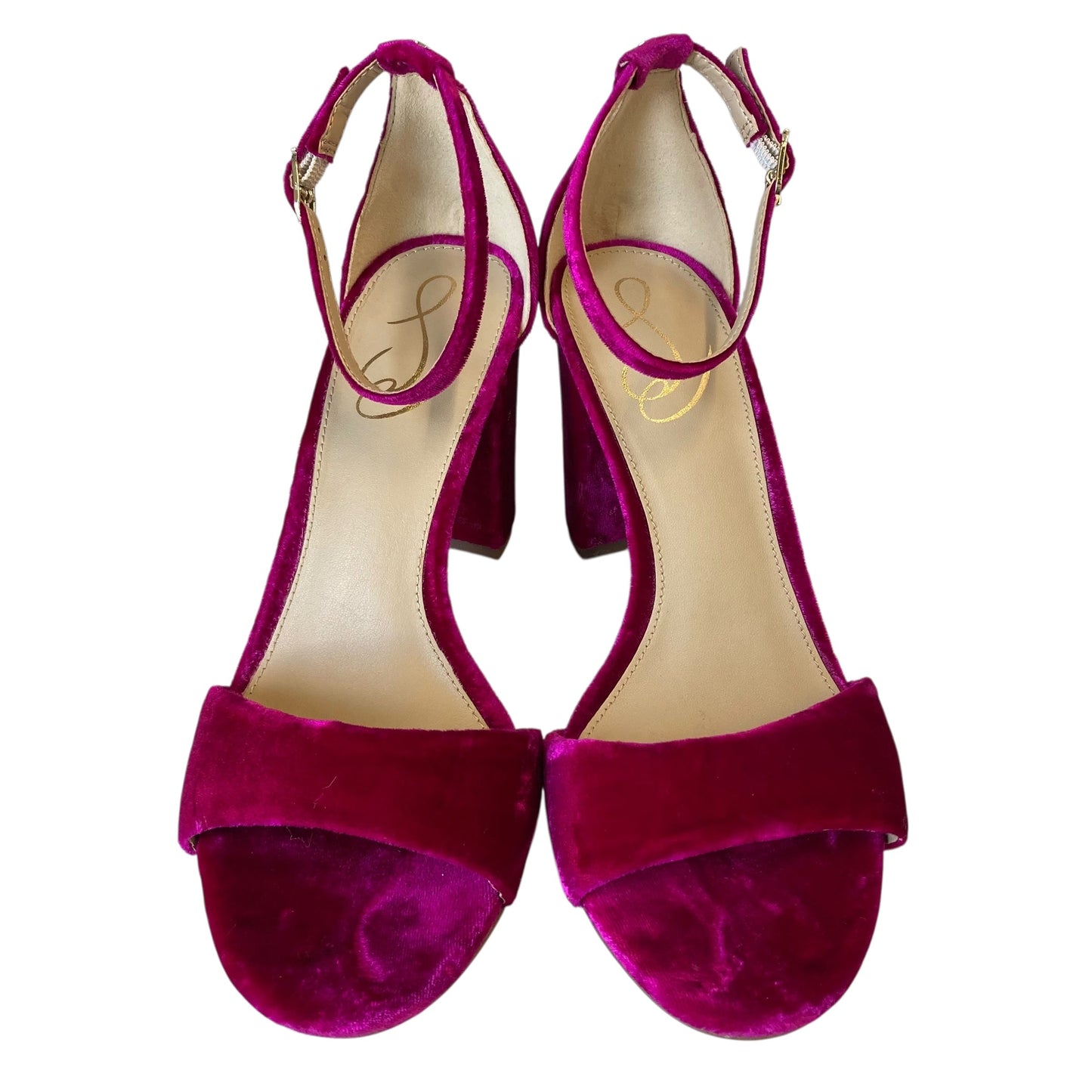 Shoes Heels Block By Sam Edelman In Pink, Size:7