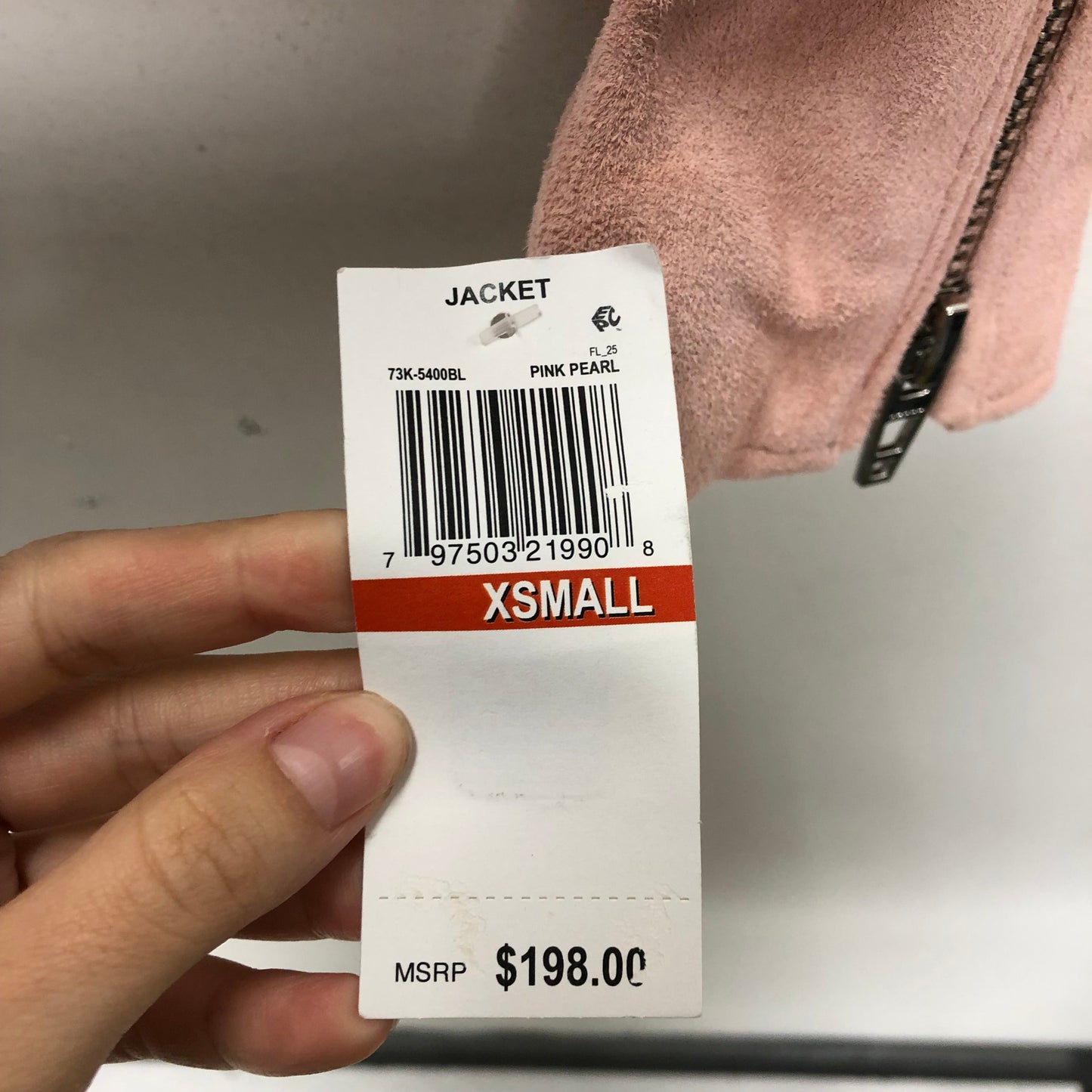 Jacket Moto Leather By Blanknyc In Pink, Size:Xs