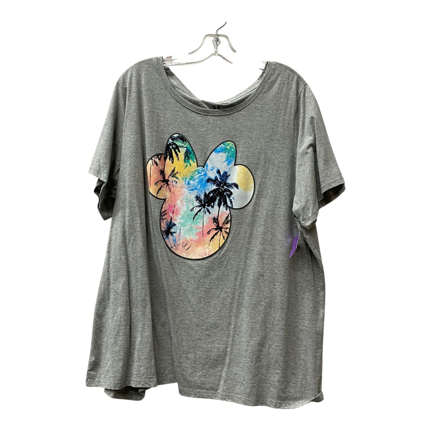 Top Ss By Disney Store In Grey, Size:2X
