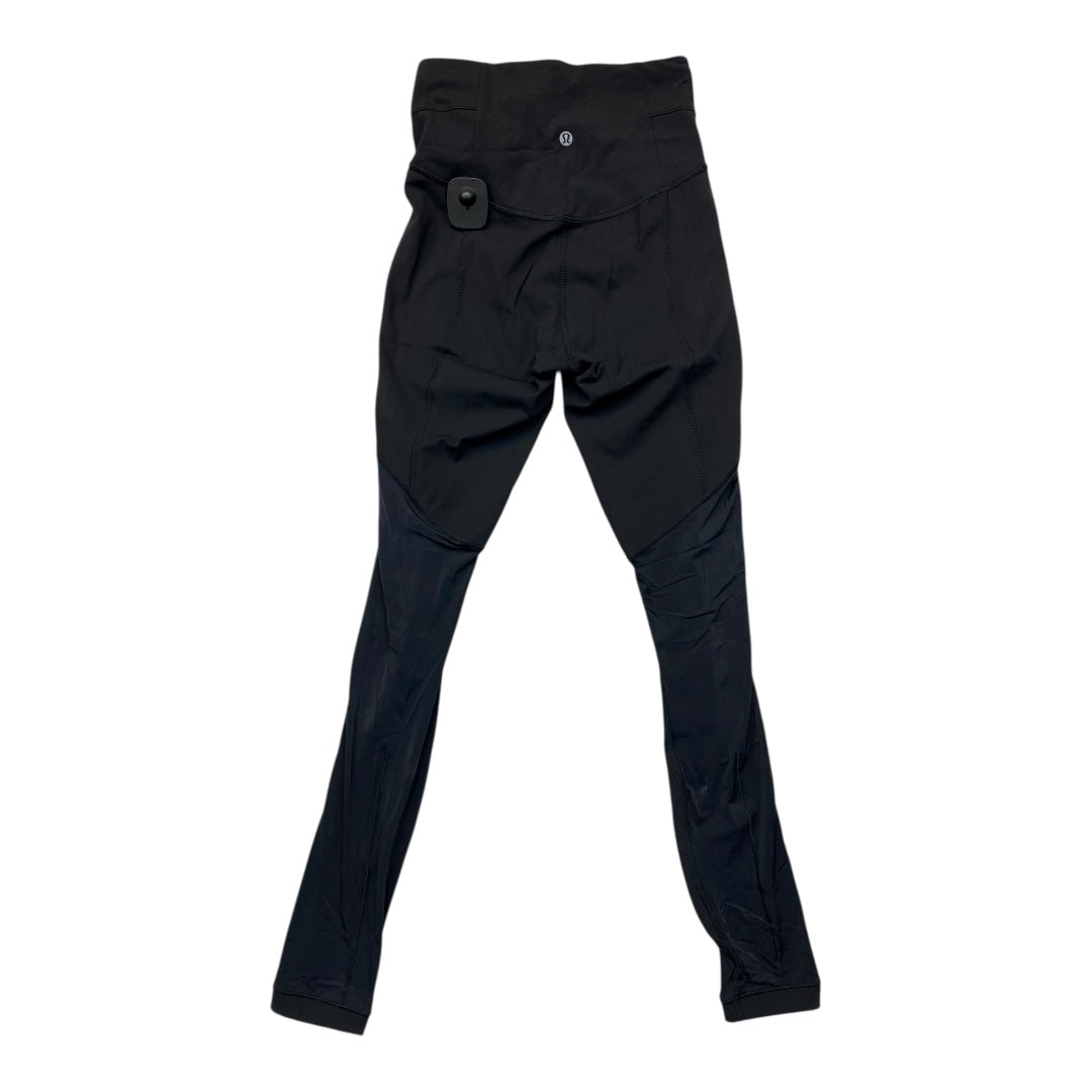 Athletic Leggings By Lululemon In Black, Size:4