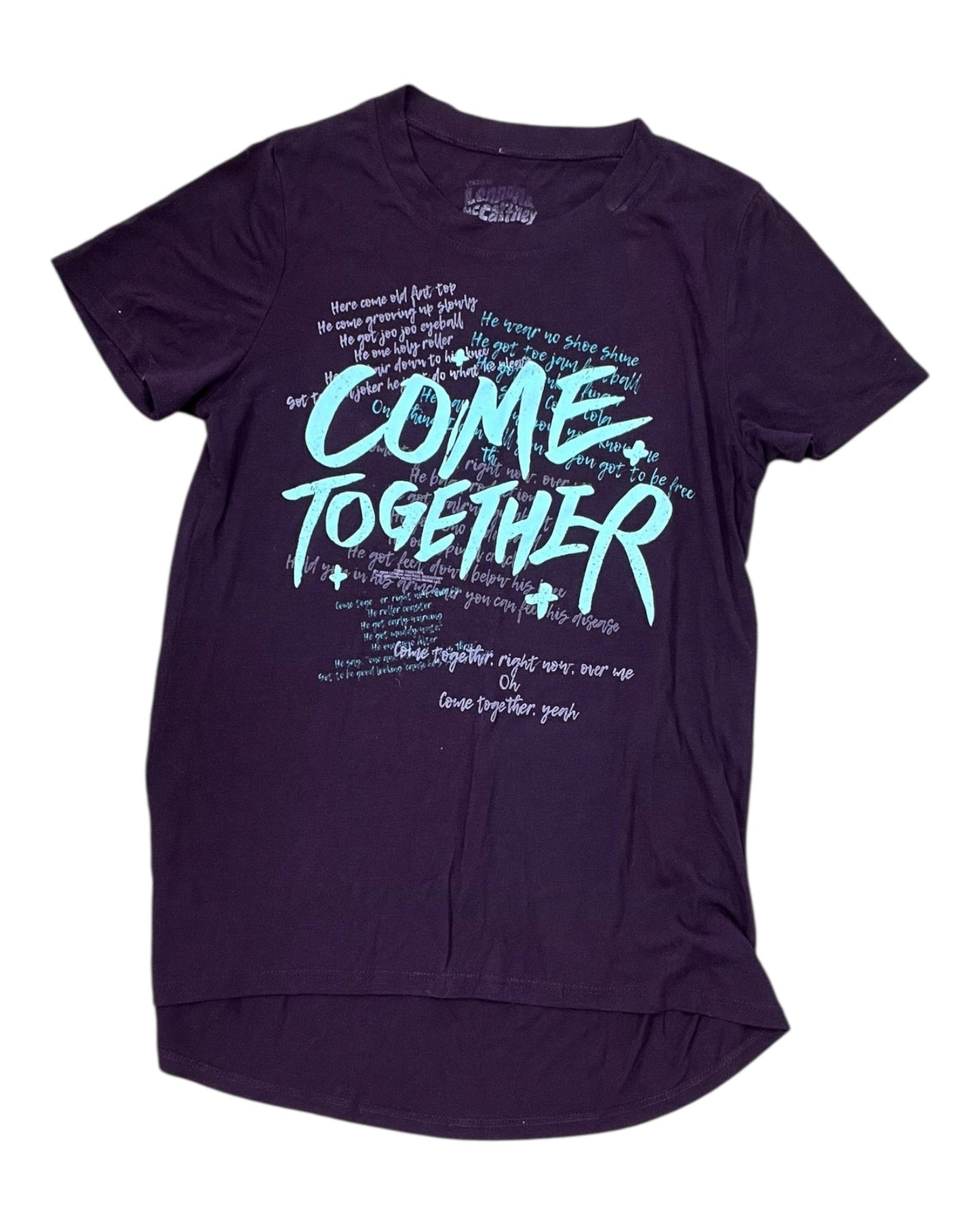 Top Ss Basic By Clothes Mentor In Purple, Size:M