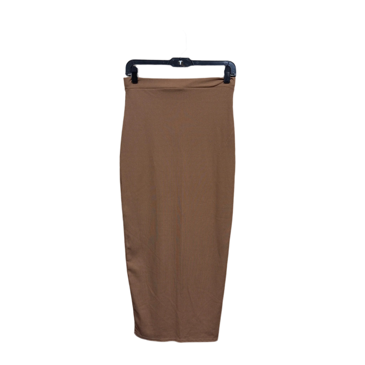 Skirt Maxi By Missguided In Bronze, Size: 8
