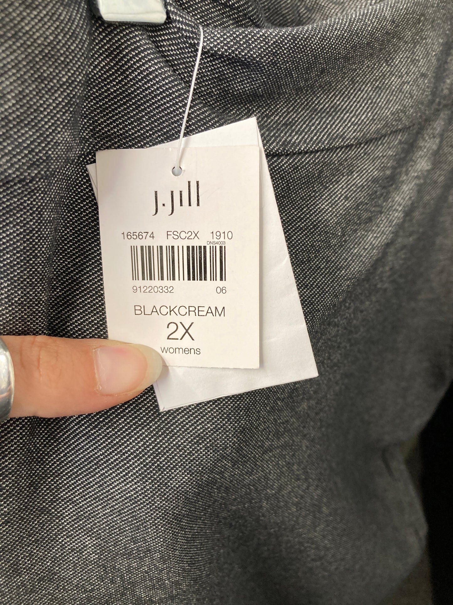 Pants Dress By J. Jill In Grey, Size:20