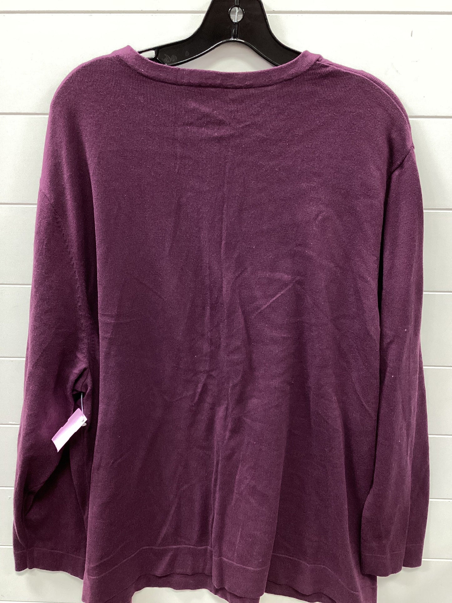 Top Ls By J. Jill In Purple, Size:4X