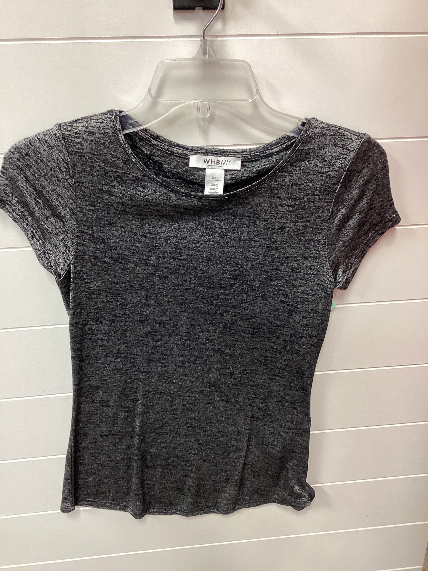 Top Ss By White House Black Market In Grey, Size:Xxs