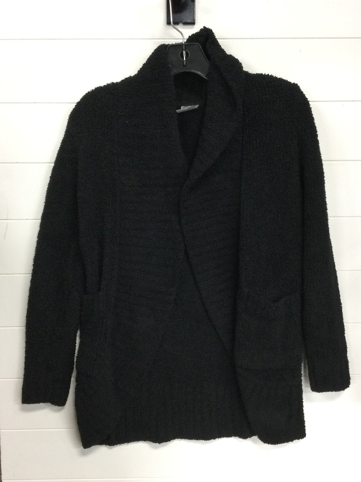 Sweater Cardigan By Members Mark In Black, Size:M