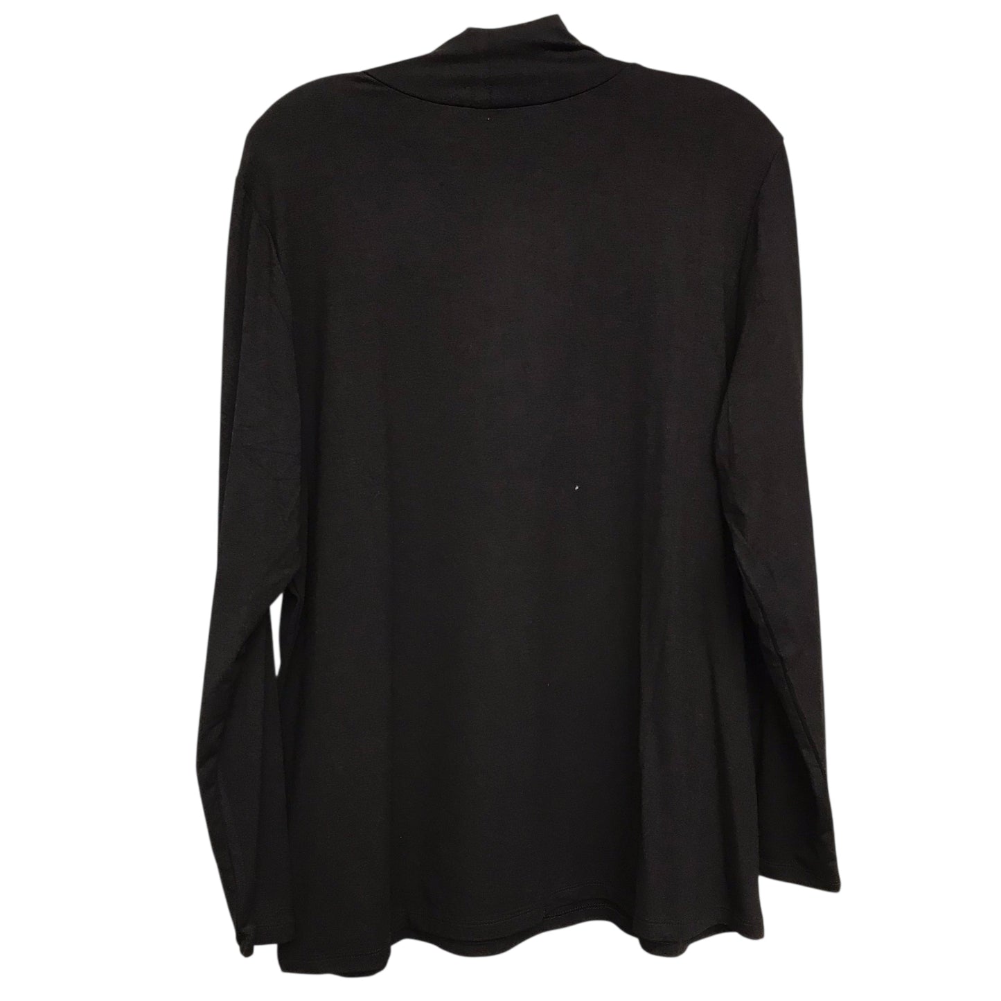 Top Ls Basic By Chicos In Black, Size:Xl