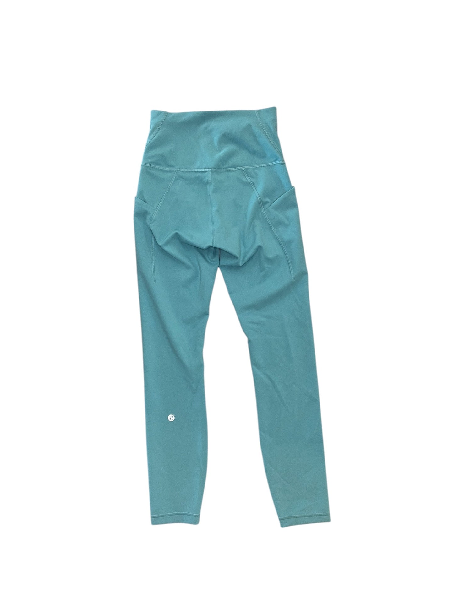 Athletic Leggings By Lululemon In Blue, Size:S